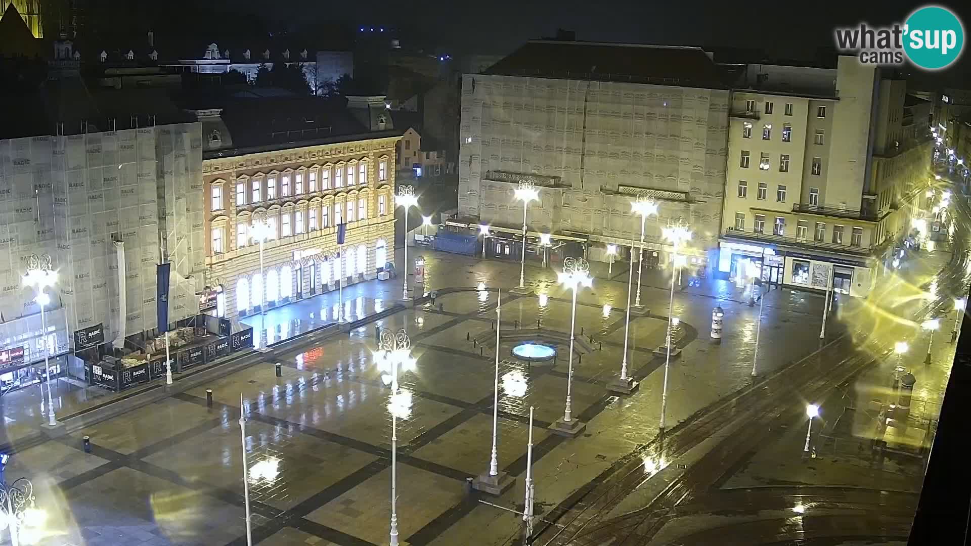 Piazza Ban Jelačić livecam Zagreb – Hotel Dubrovnik