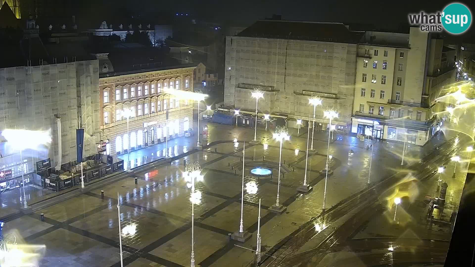 LIVE Webcam Zagreb Hotel Dubrovnik | Ban Jelačić square