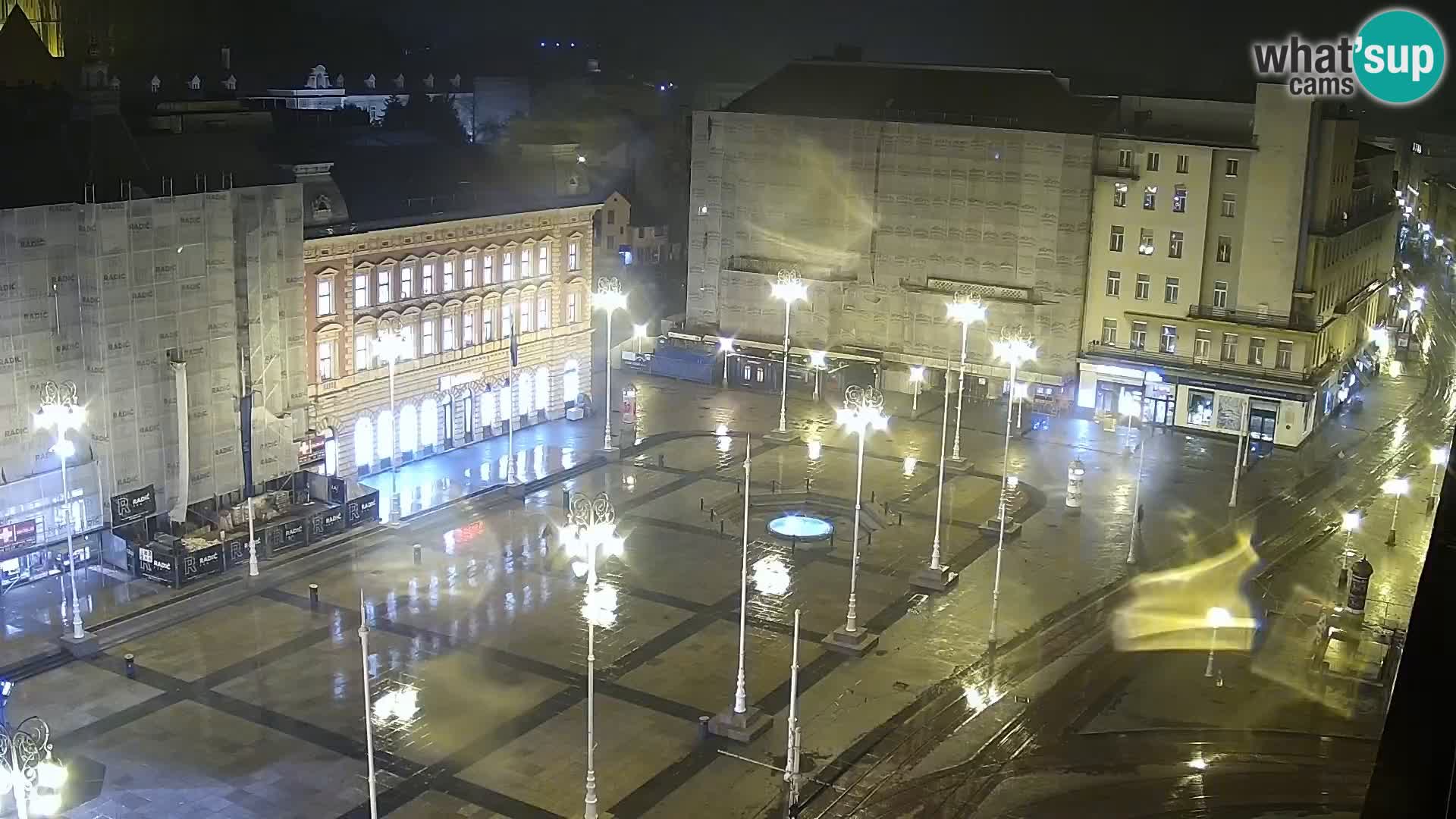 Plaza Ban Jelačić camera en vivo Zagreb – Hotel Dubrovnik