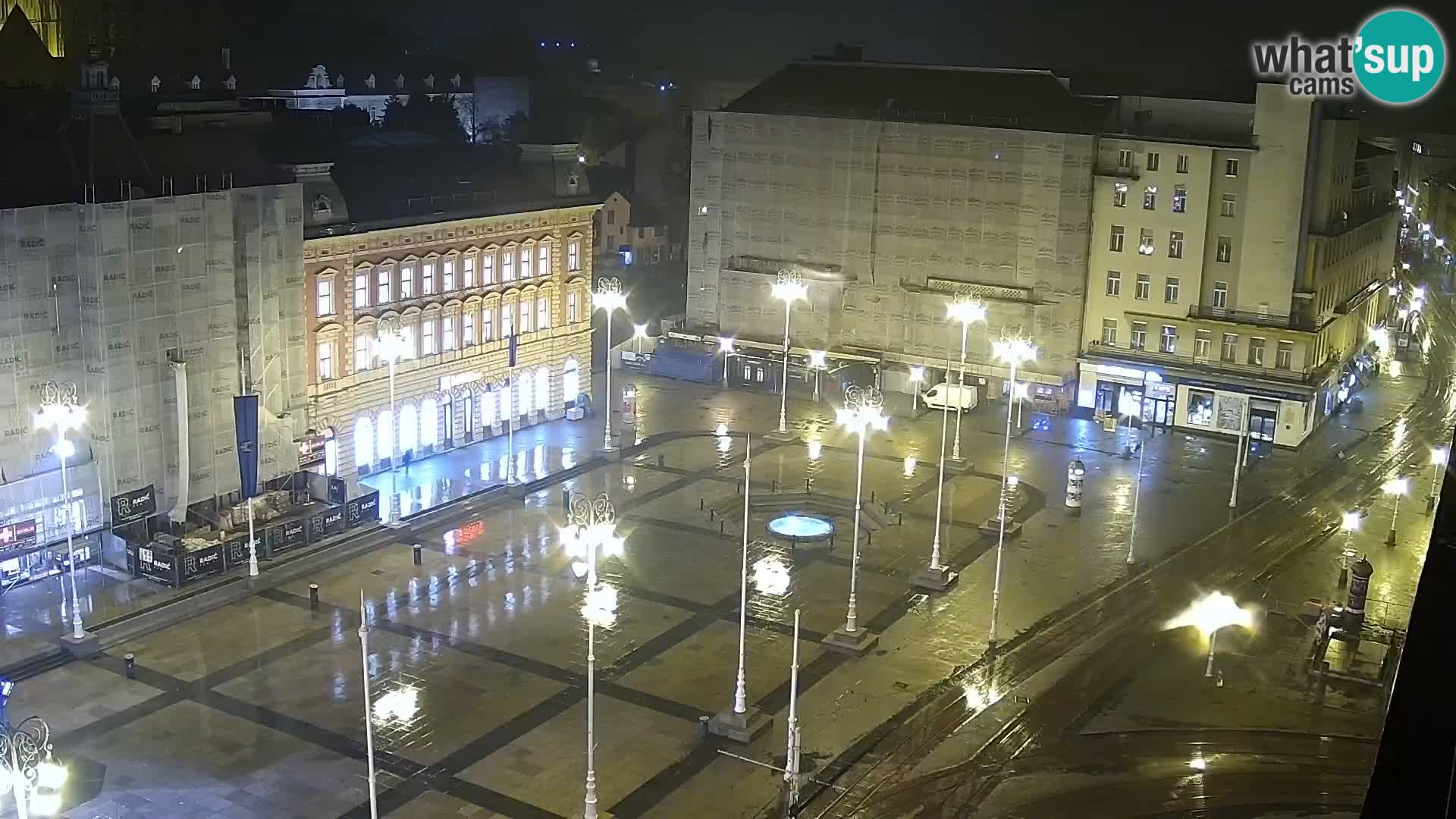 Piazza Ban Jelačić livecam Zagreb – Hotel Dubrovnik