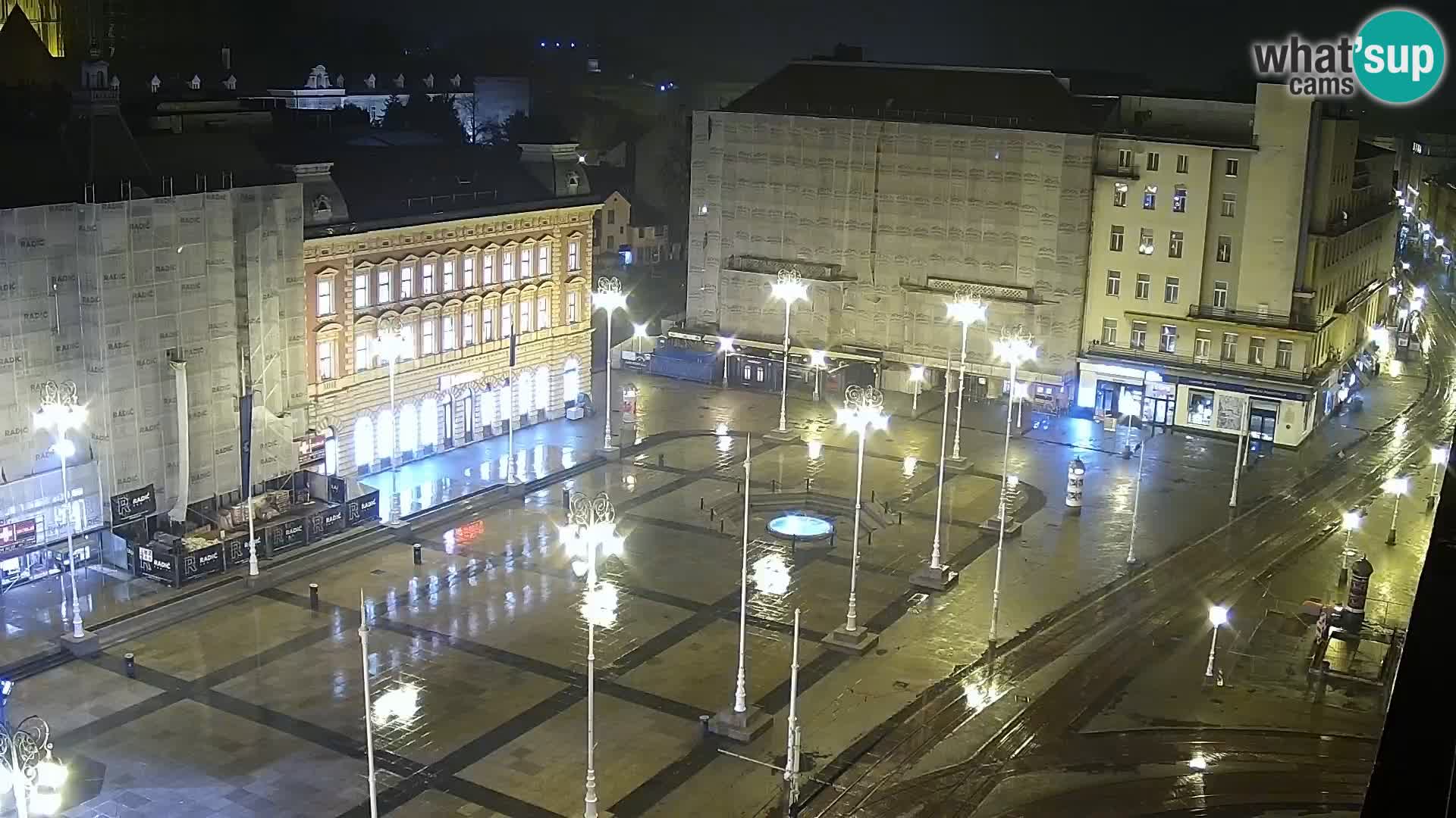 Ban Jelačić live cam Zagreb – Hotel Dubrovnik