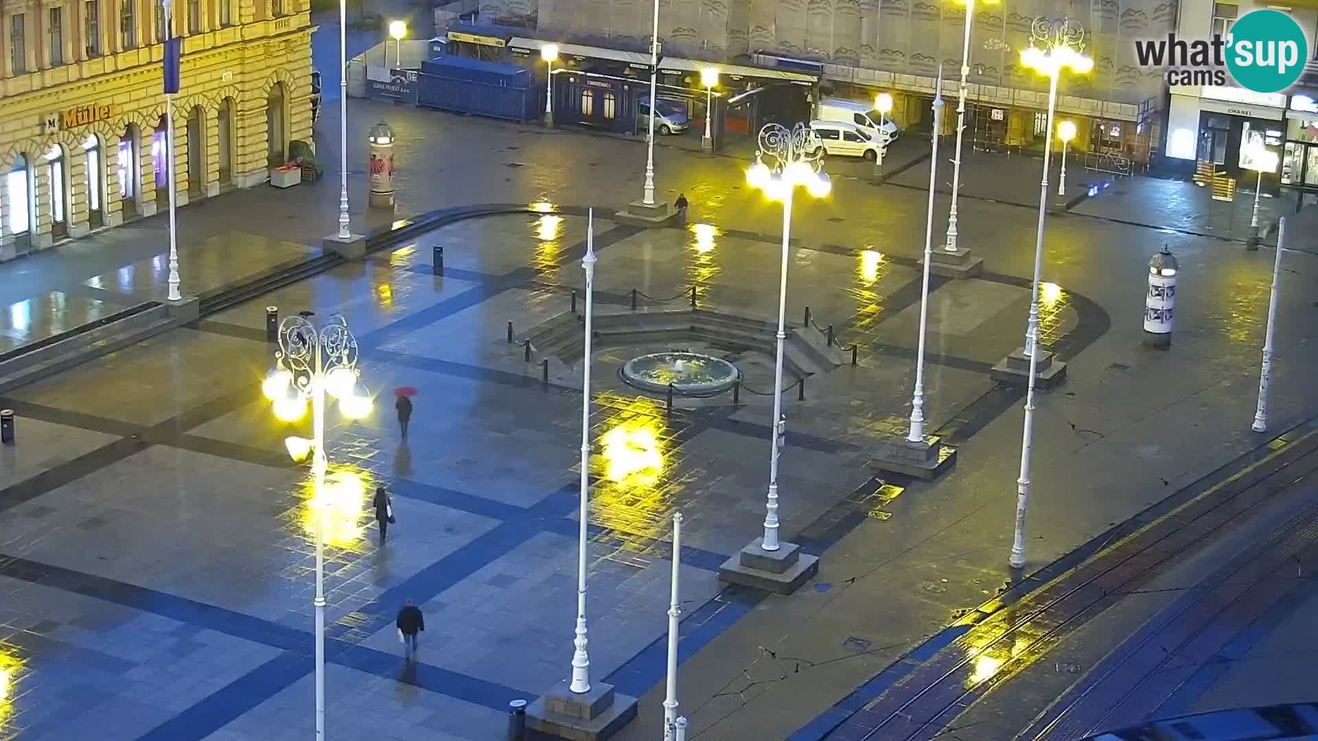 Ban Jelačić live cam Zagreb – Hotel Dubrovnik