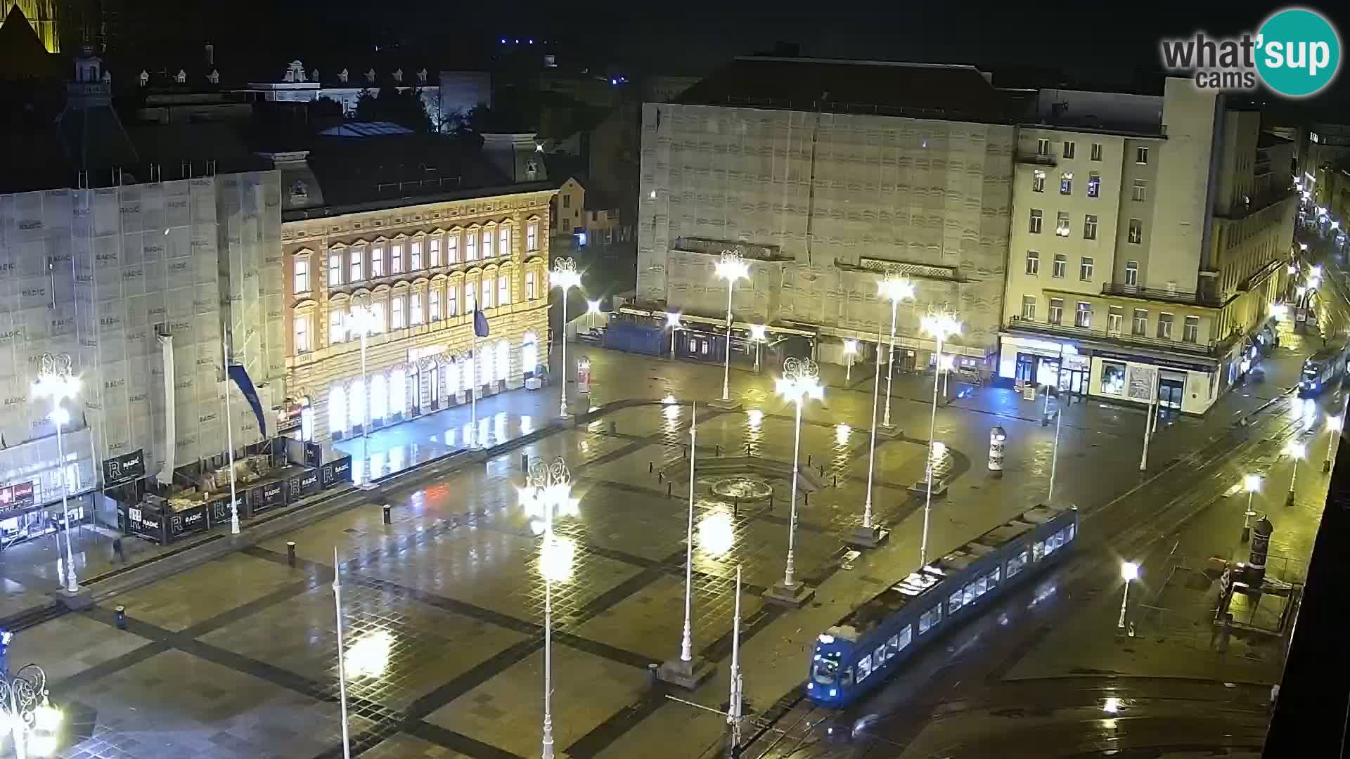 Piazza Ban Jelačić livecam Zagreb – Hotel Dubrovnik