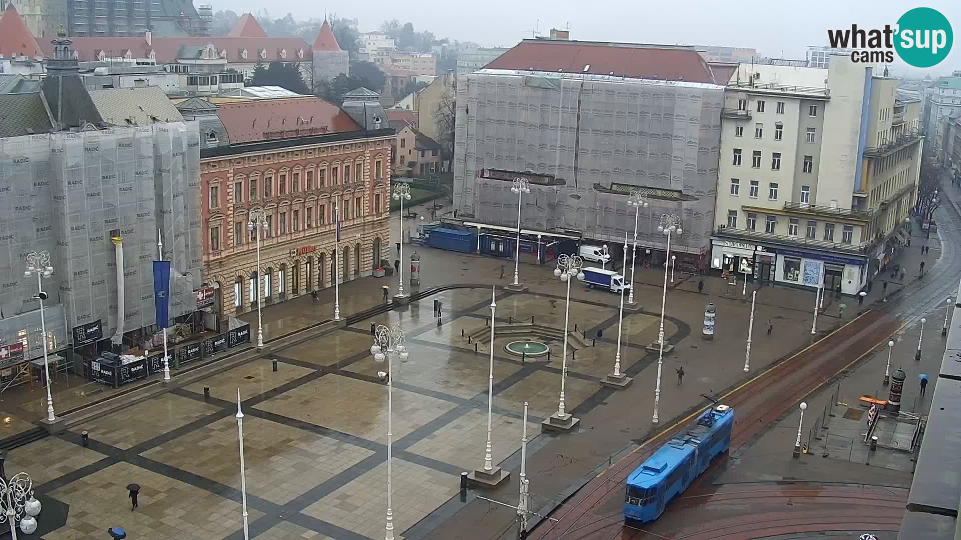 Ban Jelačić live cam Zagreb – Hotel Dubrovnik