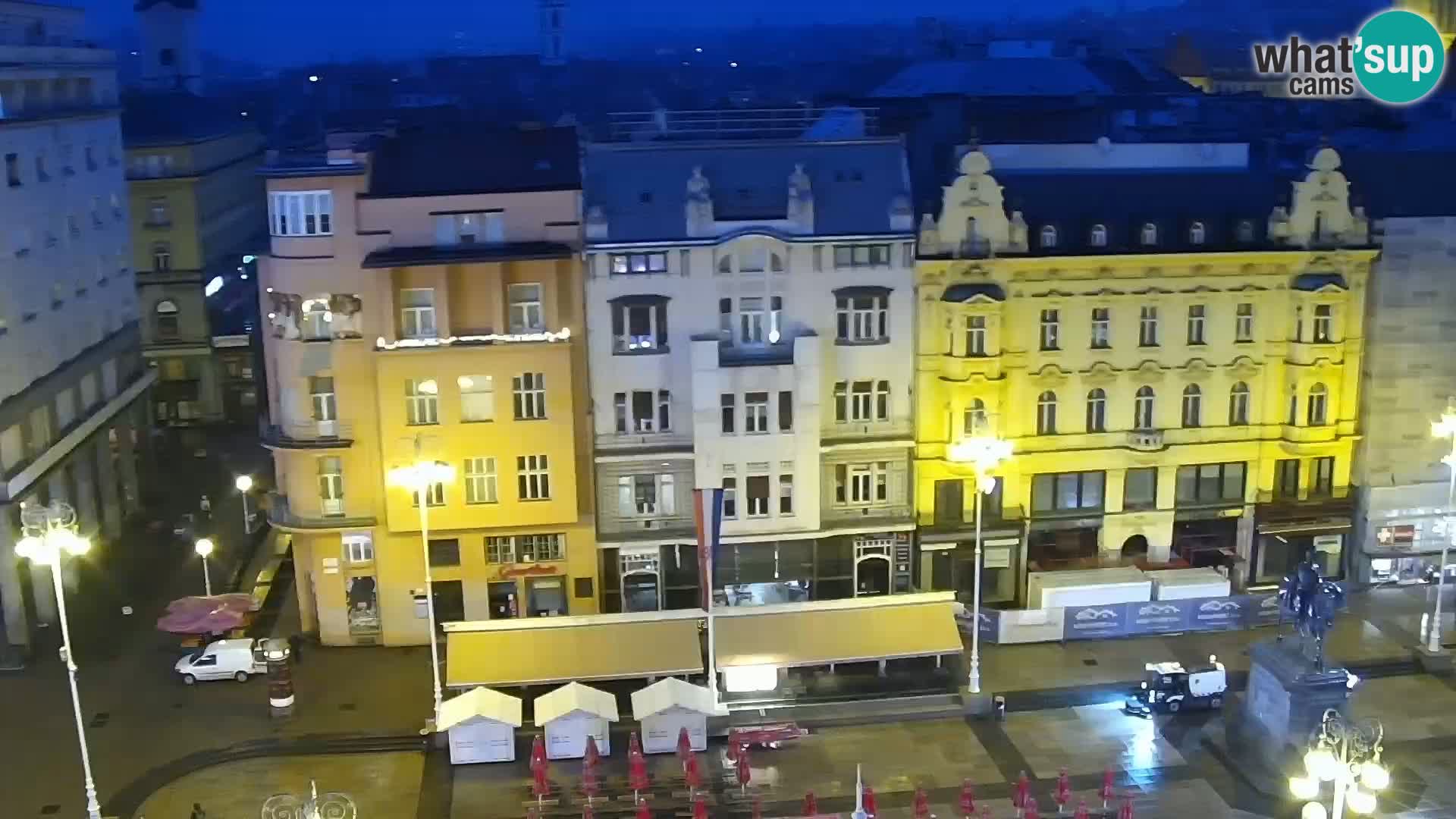 Piazza Ban Jelačić livecam Zagreb – Hotel Dubrovnik