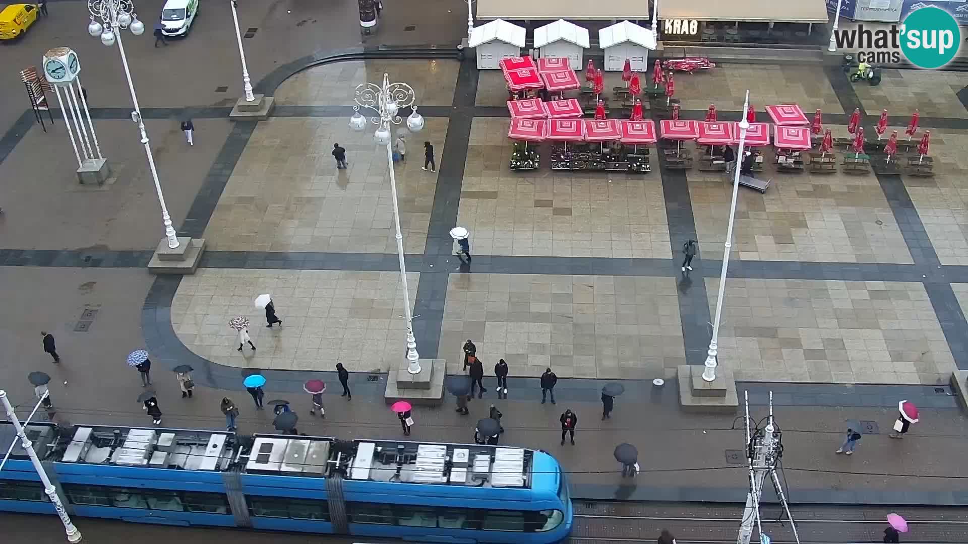 Ban Jelačić live cam Zagreb – Hotel Dubrovnik