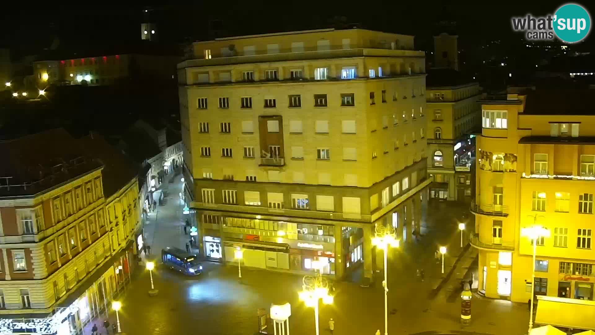 Ban Jelačić live cam Zagreb – Hotel Dubrovnik