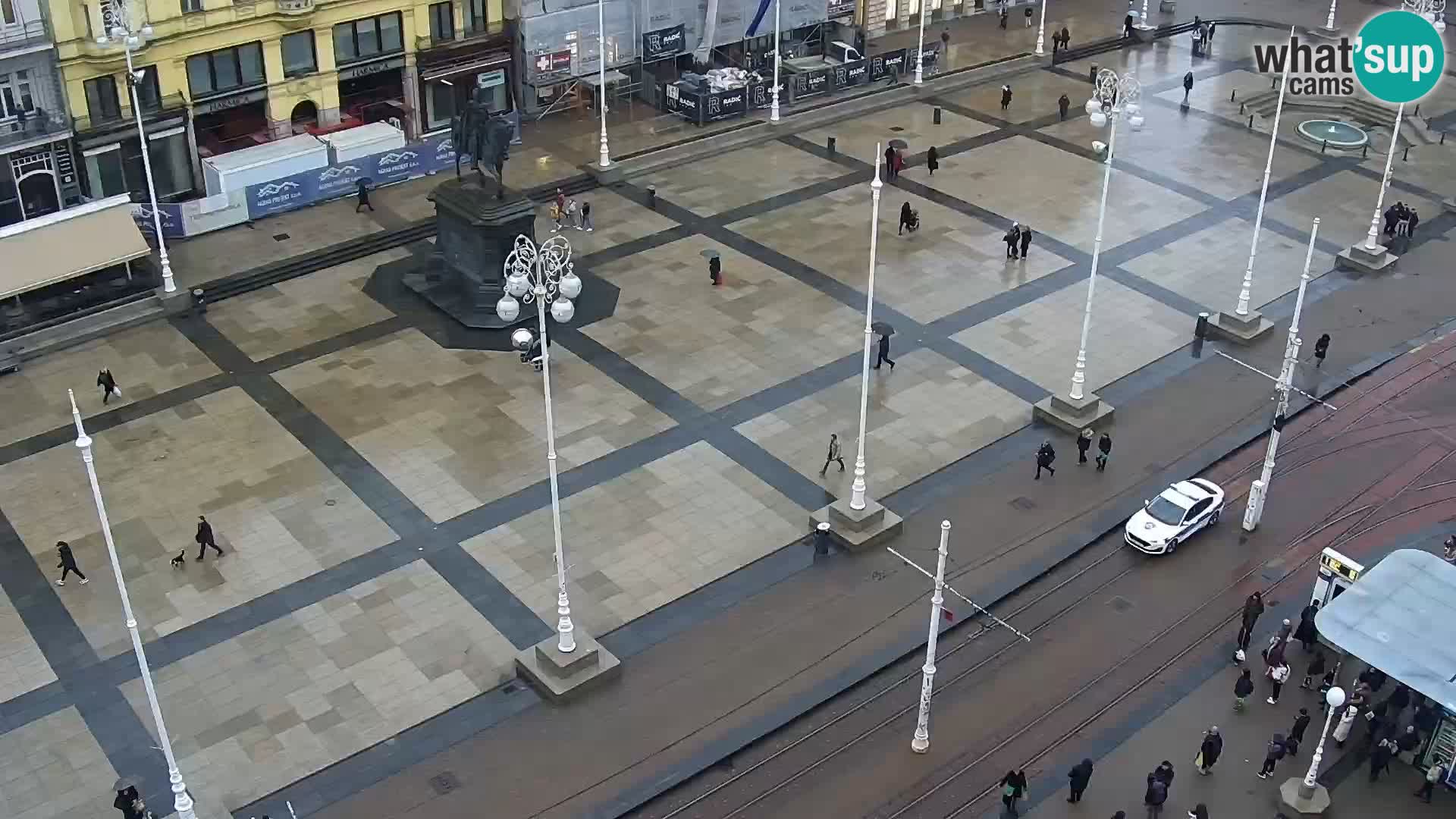 Ban Jelačić live cam Zagreb – Hotel Dubrovnik