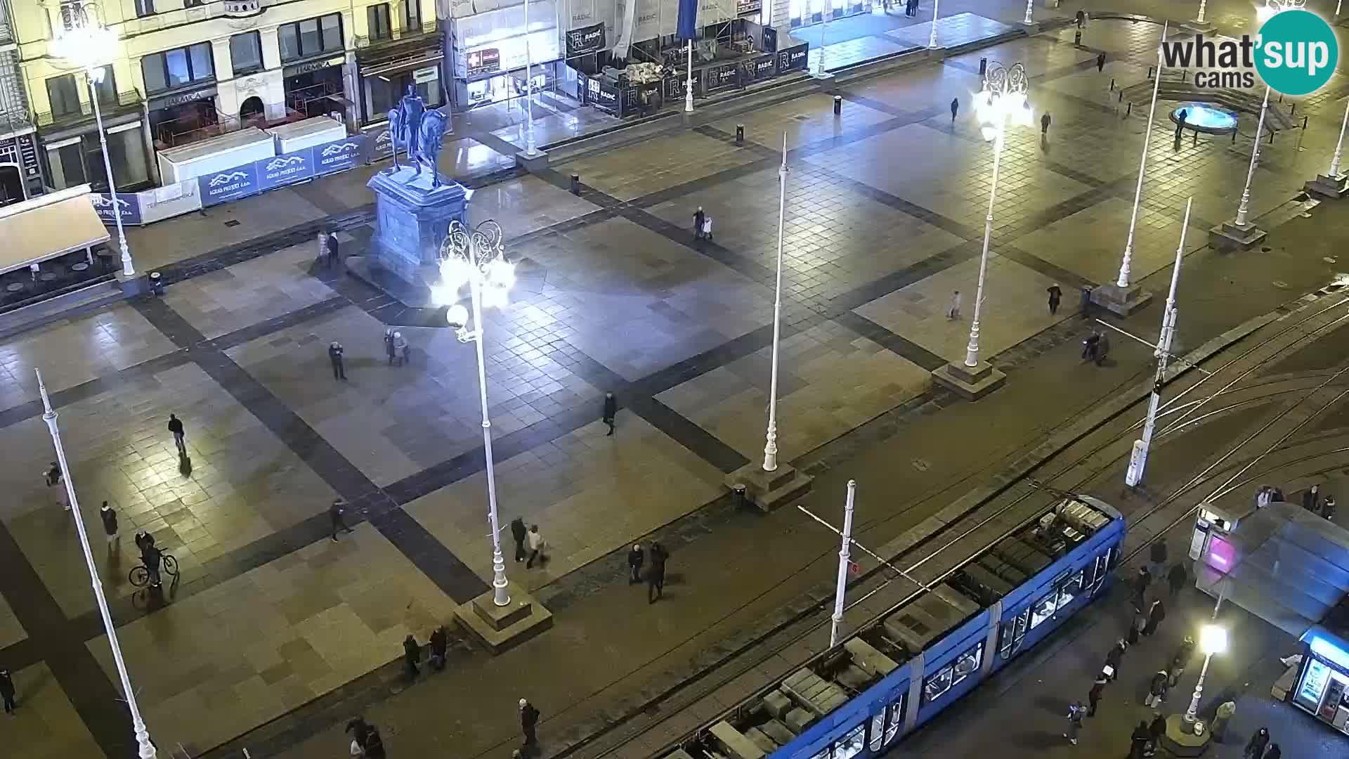 Ban Jelačić Platz  Live webcam Zagreb – Hotel Dubrovnik