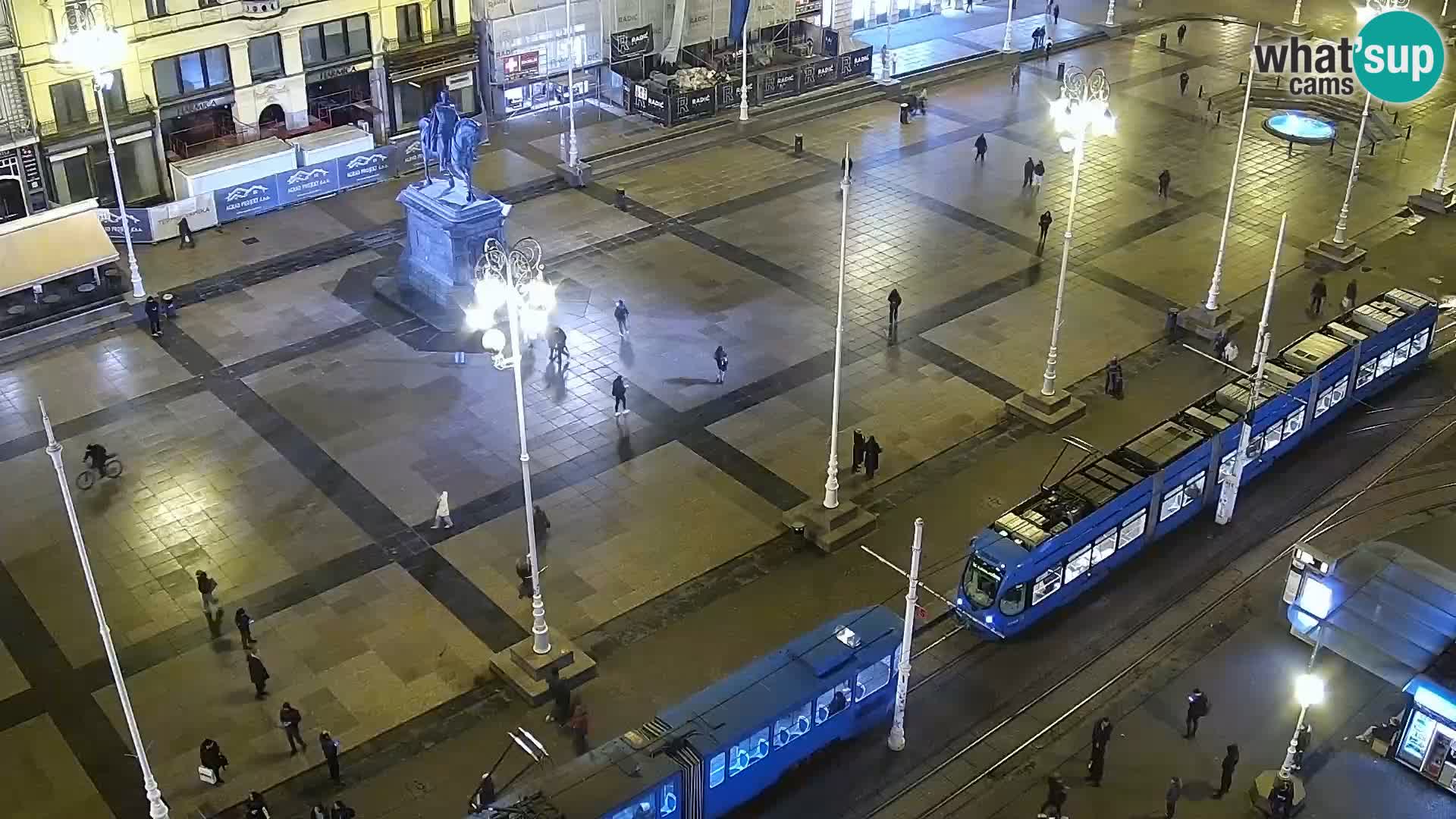 LIVE Webcam Zagreb Hotel Dubrovnik | Ban Jelačić square
