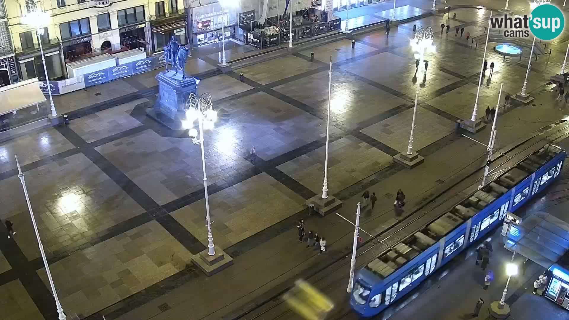 LIVE Webcam Zagreb Hotel Dubrovnik | Ban Jelačić square