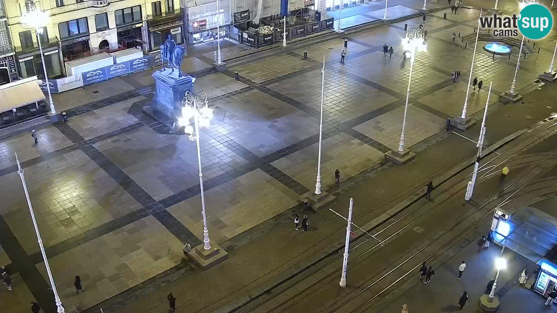 Ban Jelačić live cam Zagreb – Hotel Dubrovnik