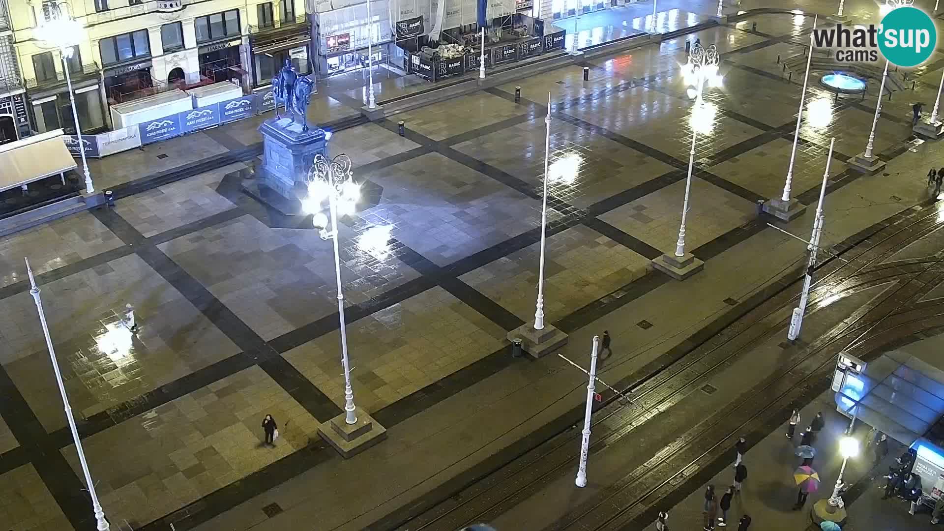 LIVE Webcam Zagreb Hotel Dubrovnik | Ban Jelačić square