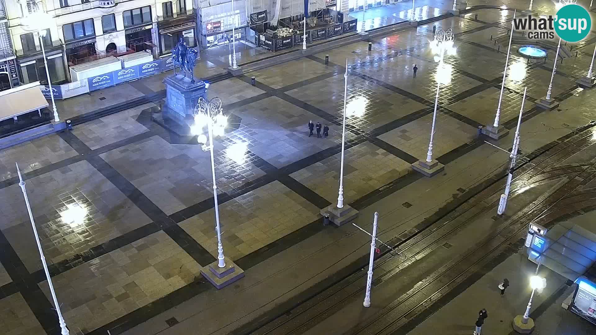 Piazza Ban Jelačić livecam Zagreb – Hotel Dubrovnik