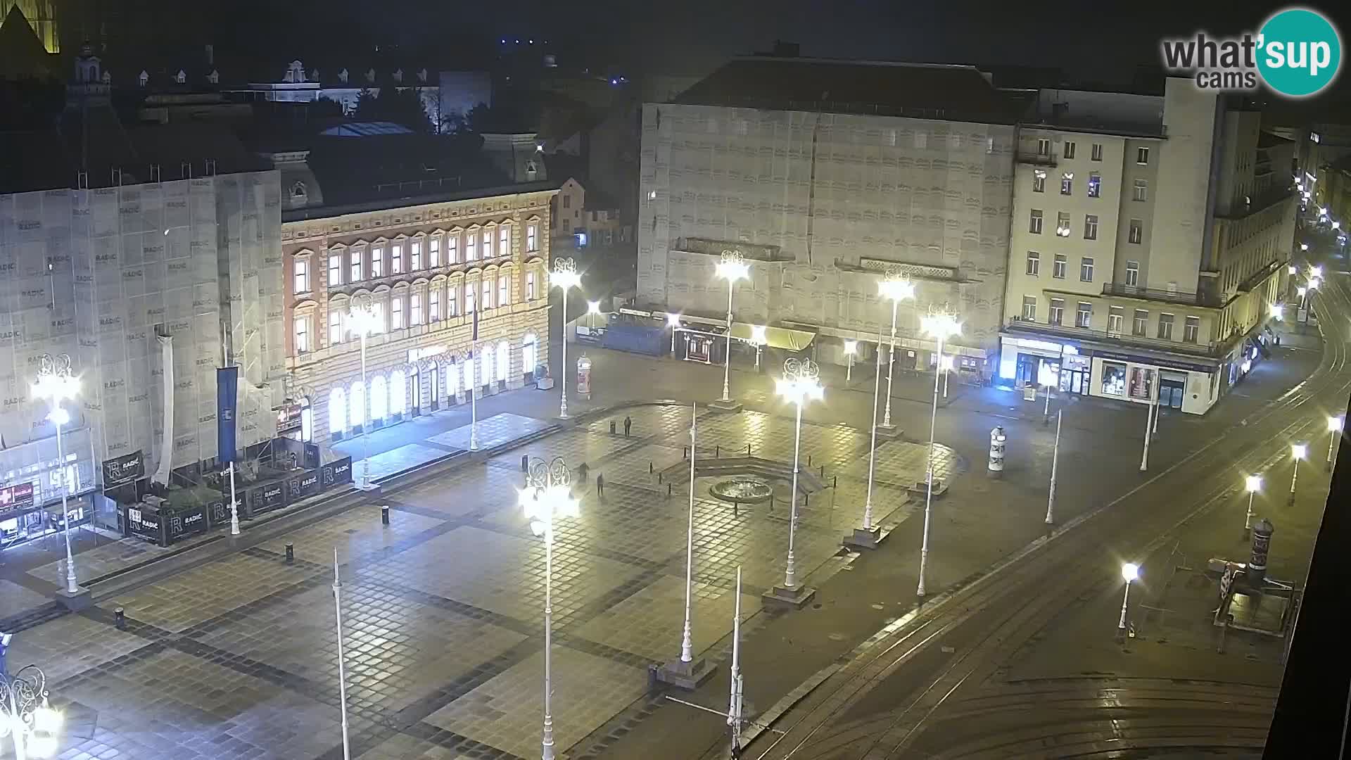 Ban Jelačić live cam Zagreb – Hotel Dubrovnik