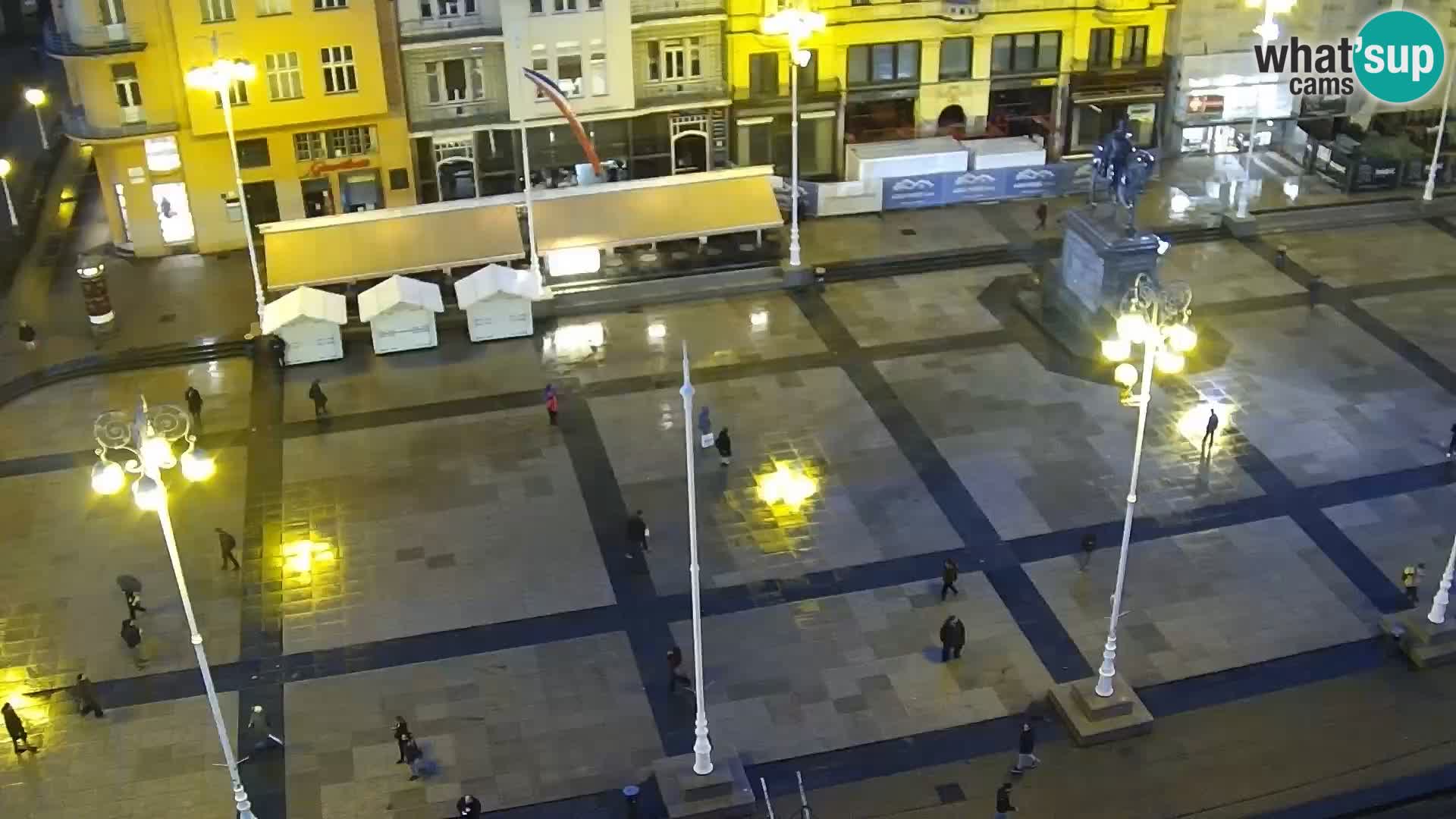 LIVE Webcam Zagreb Hotel Dubrovnik | Ban Jelačić square