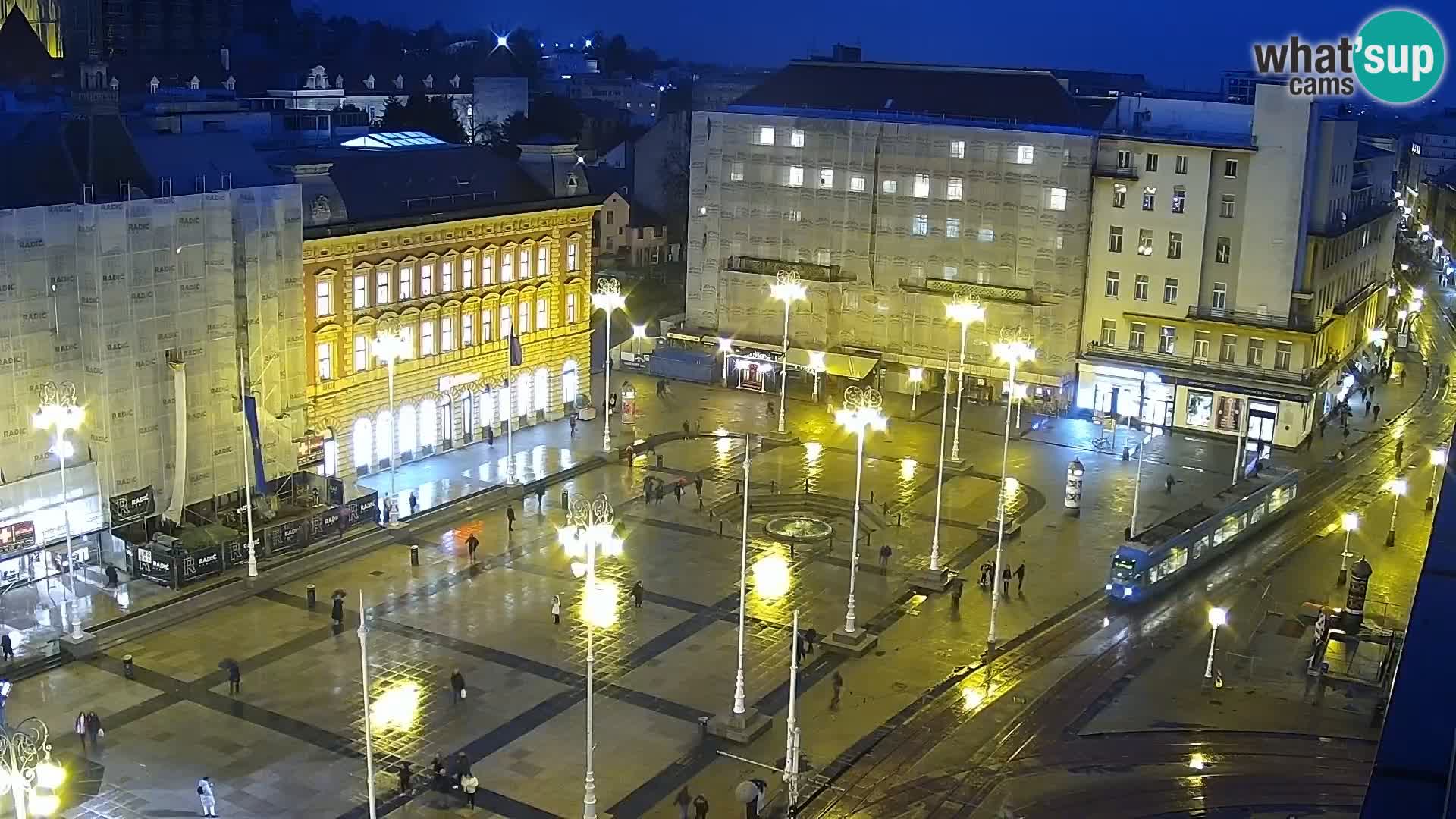 Ban Jelačić live cam Zagreb – Hotel Dubrovnik
