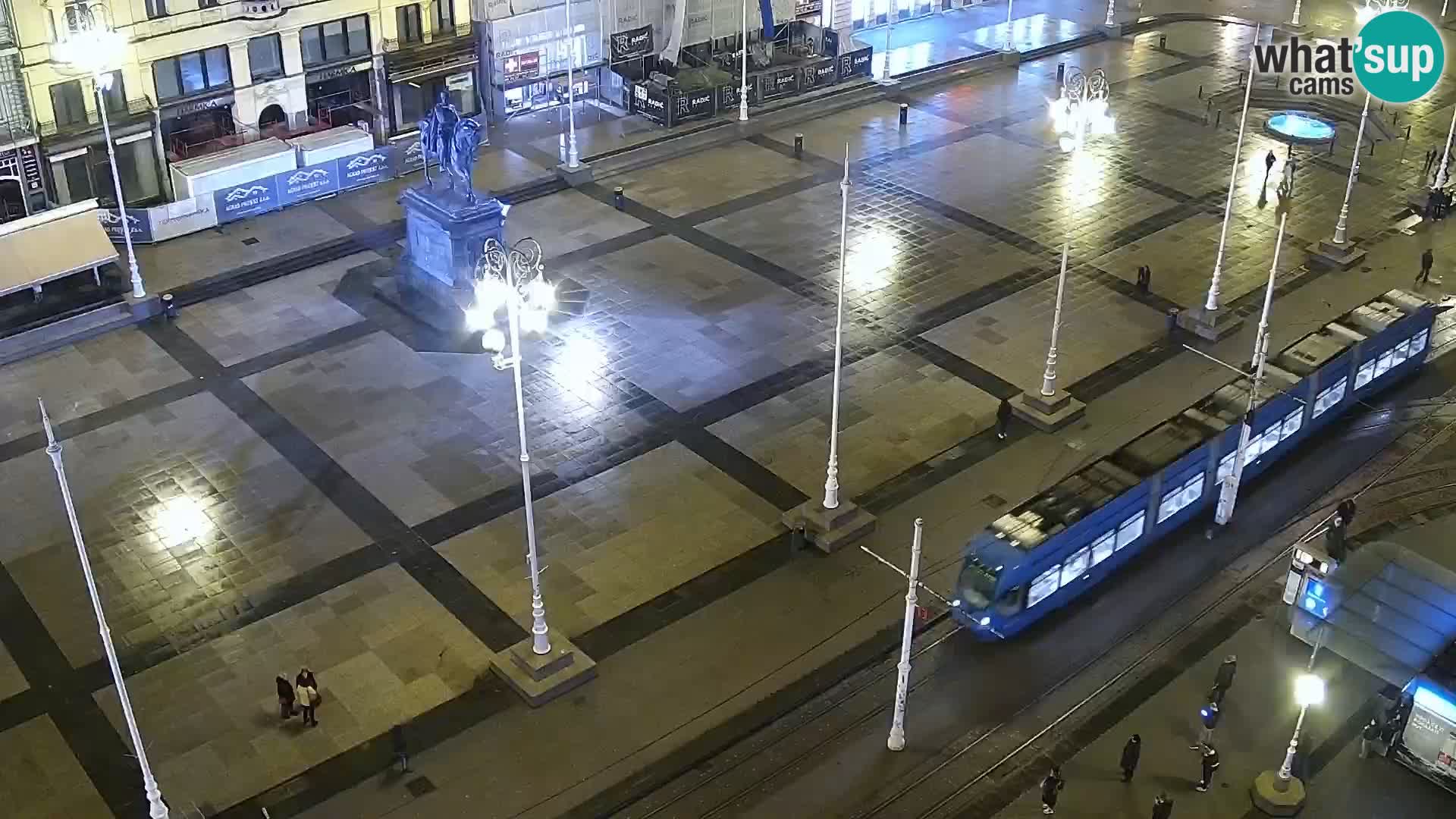 LIVE Webcam Zagreb Hotel Dubrovnik | Ban Jelačić square