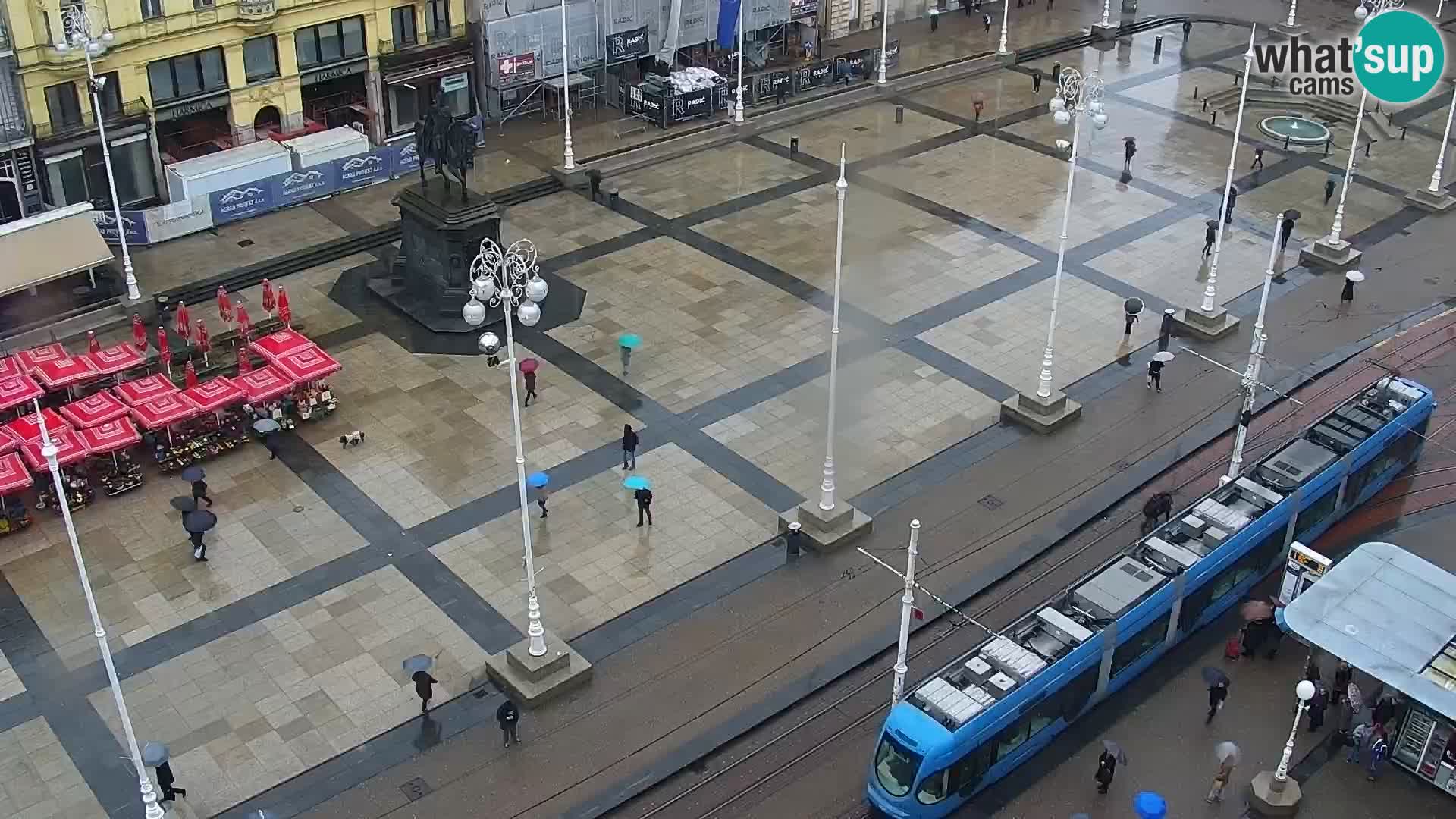 Piazza Ban Jelačić livecam Zagreb – Hotel Dubrovnik