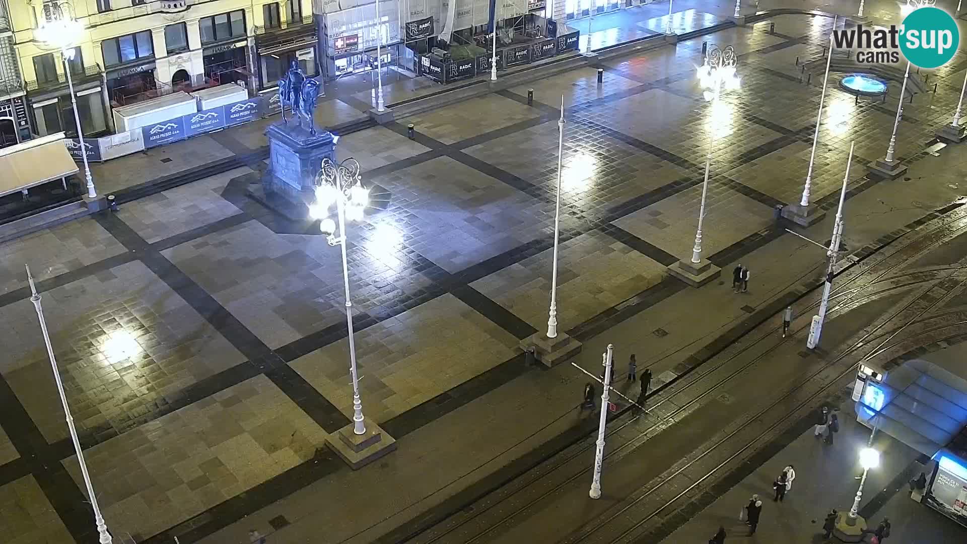 Piazza Ban Jelačić livecam Zagreb – Hotel Dubrovnik
