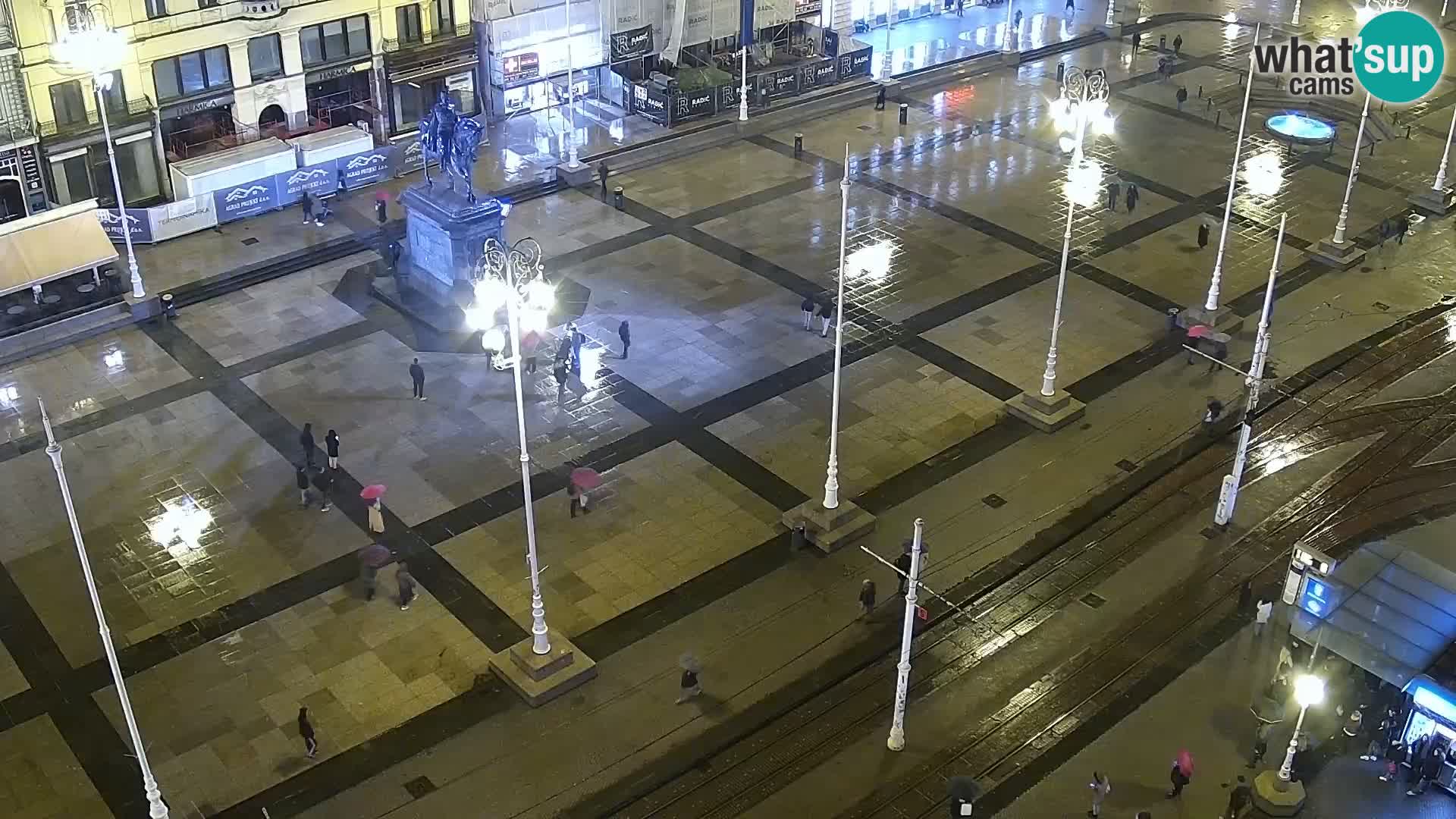 Ban Jelačić live cam Zagreb – Hotel Dubrovnik