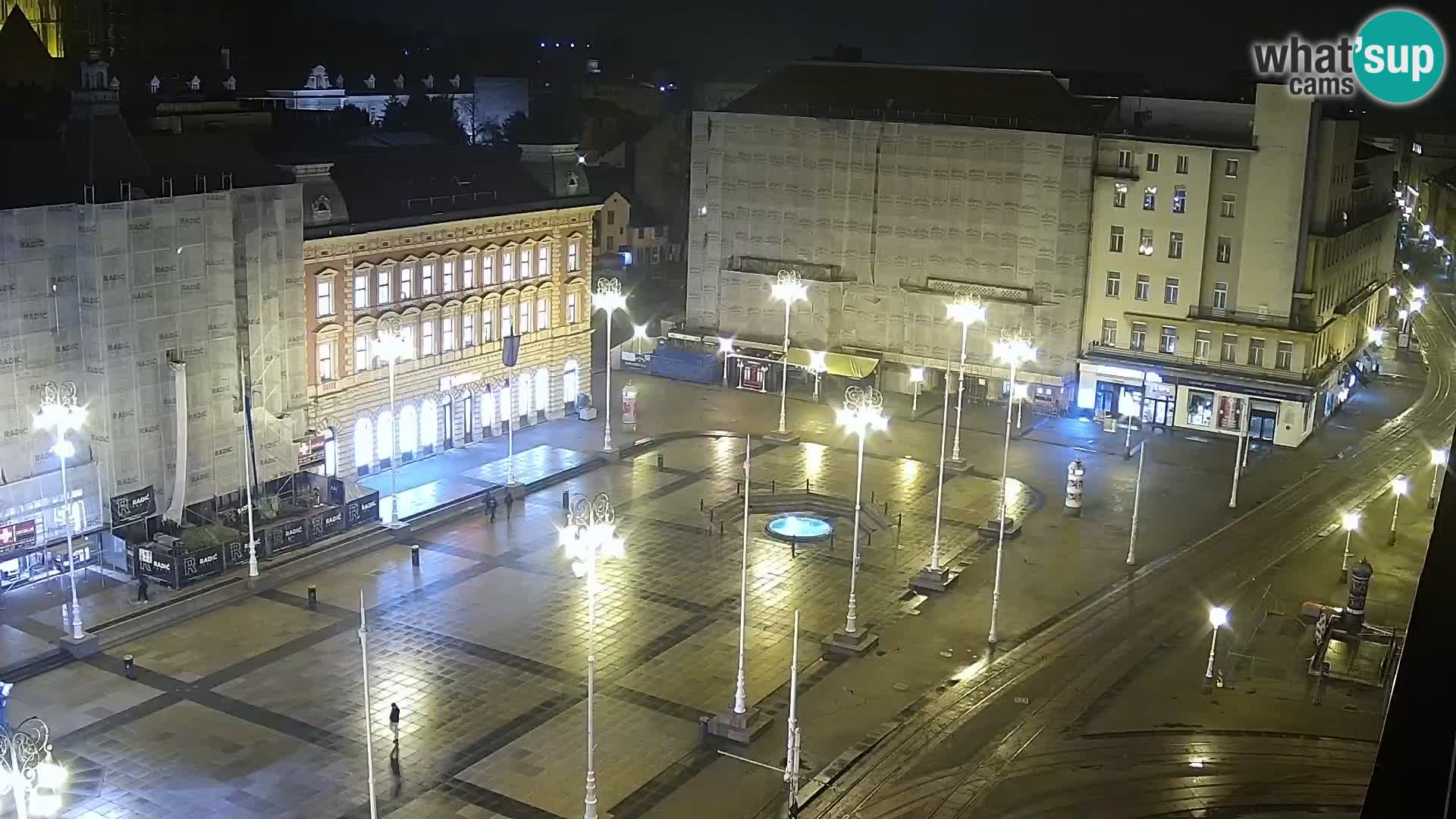 Piazza Ban Jelačić livecam Zagreb – Hotel Dubrovnik