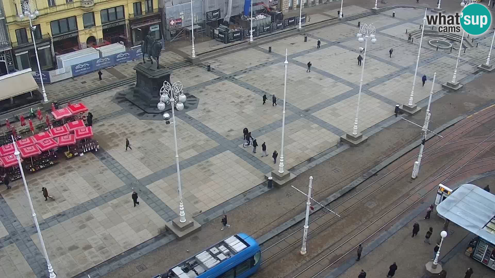 Ban Jelačić live cam Zagreb – Hotel Dubrovnik