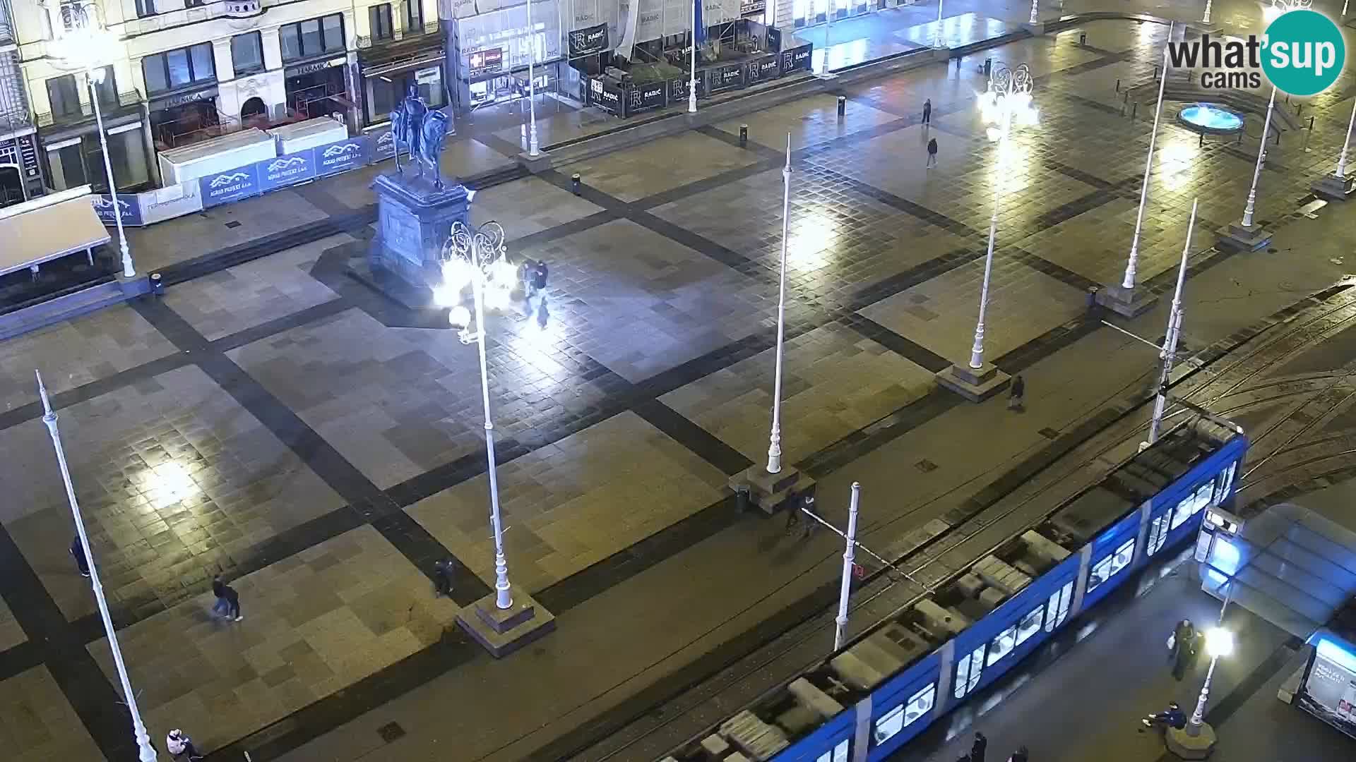 Ban Jelačić live cam Zagreb – Hotel Dubrovnik