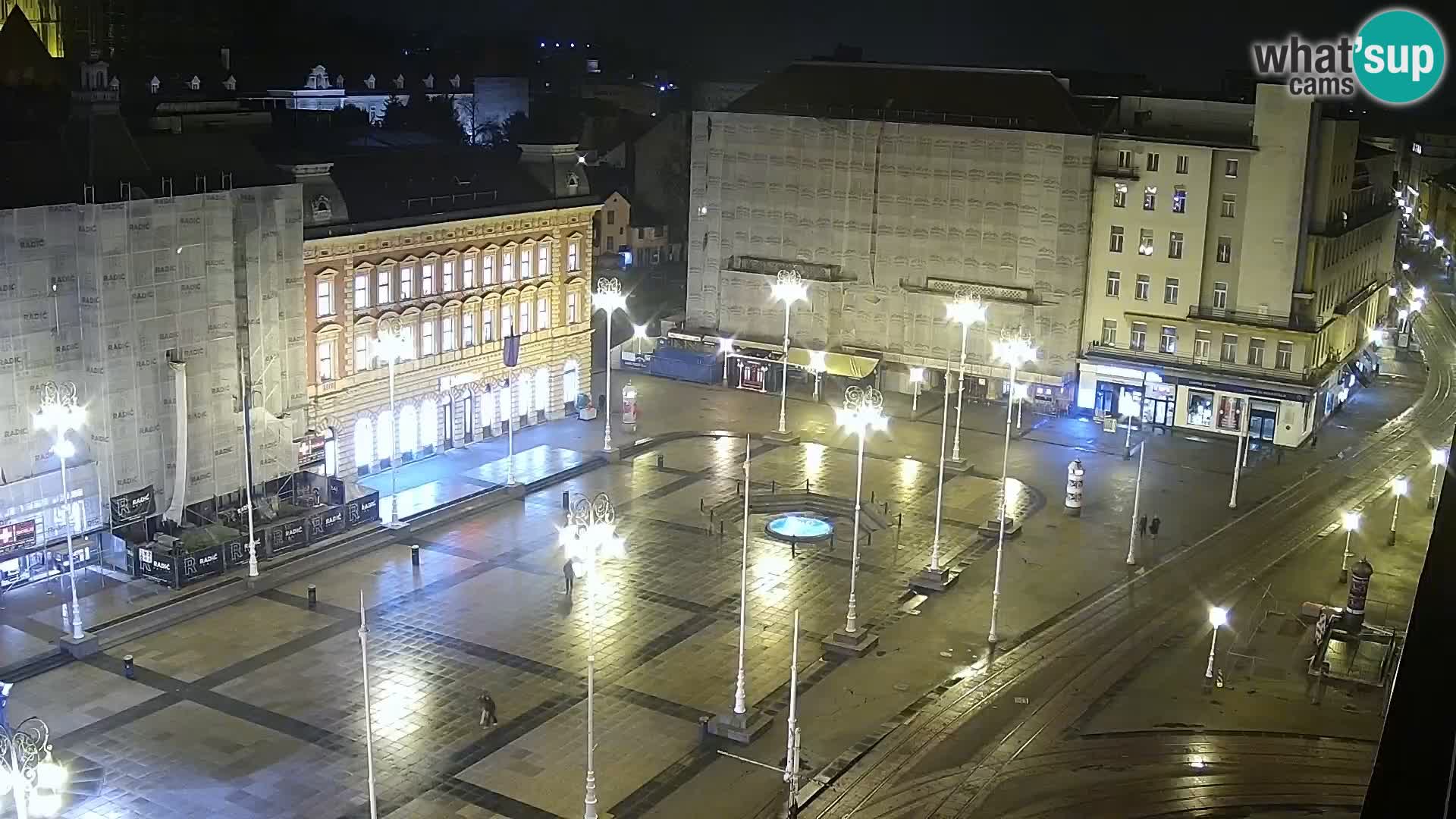 Piazza Ban Jelačić livecam Zagreb – Hotel Dubrovnik
