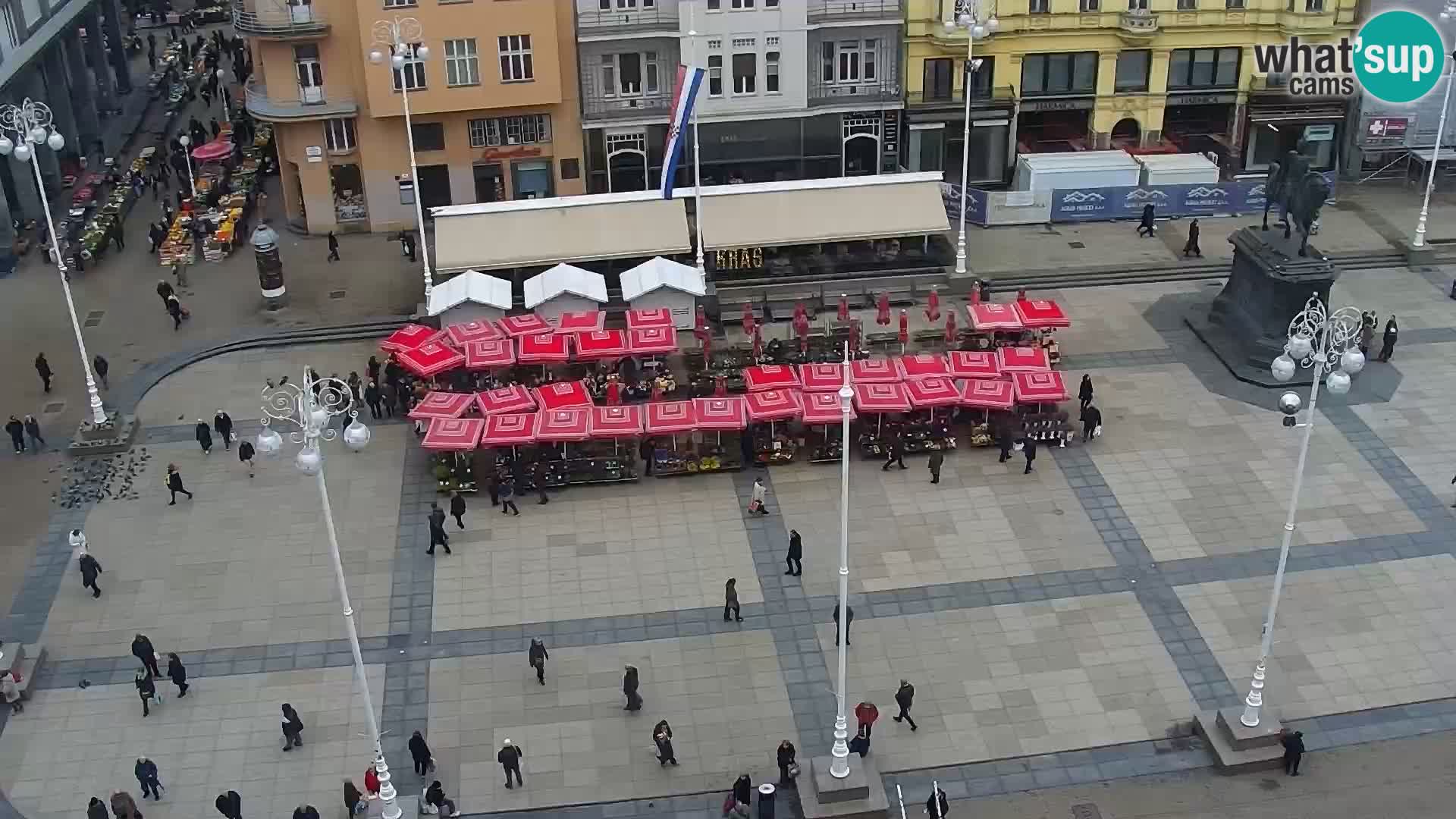 Ban Jelačić live cam Zagreb – Hotel Dubrovnik