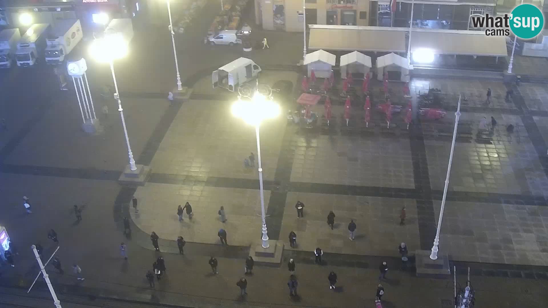 Trg Bana Jelačića web kamera Zagreb – Hotel Dubrovnik