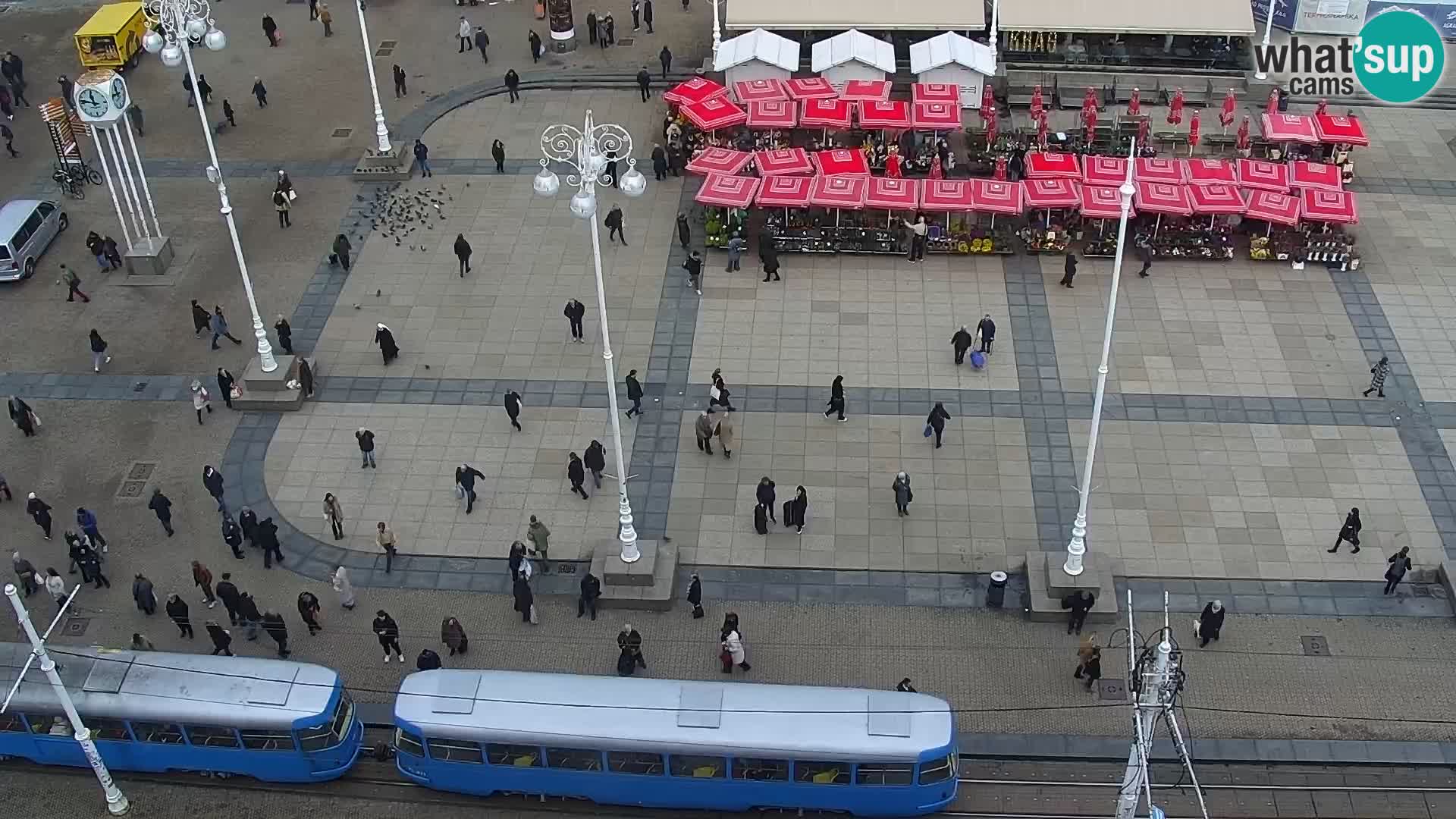 Ban Jelačić live cam Zagreb – Hotel Dubrovnik