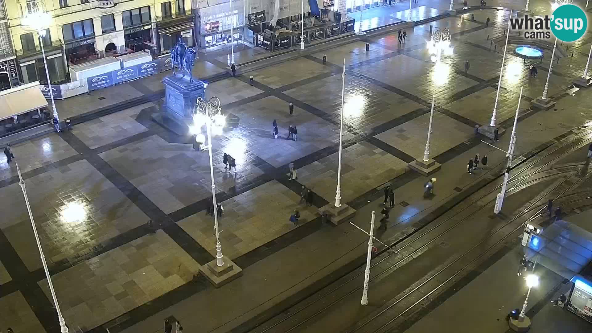 Ban Jelačić Platz  Live webcam Zagreb – Hotel Dubrovnik