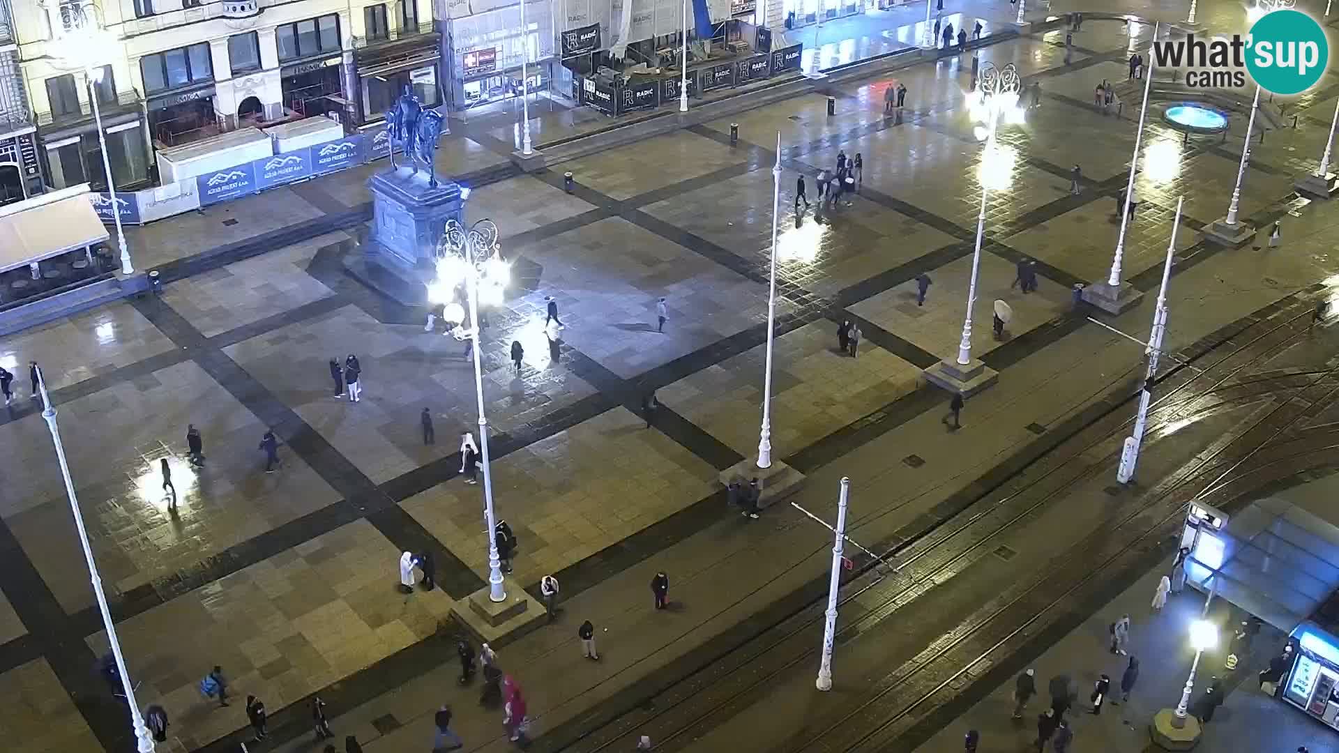 Plaza Ban Jelačić camera en vivo Zagreb – Hotel Dubrovnik