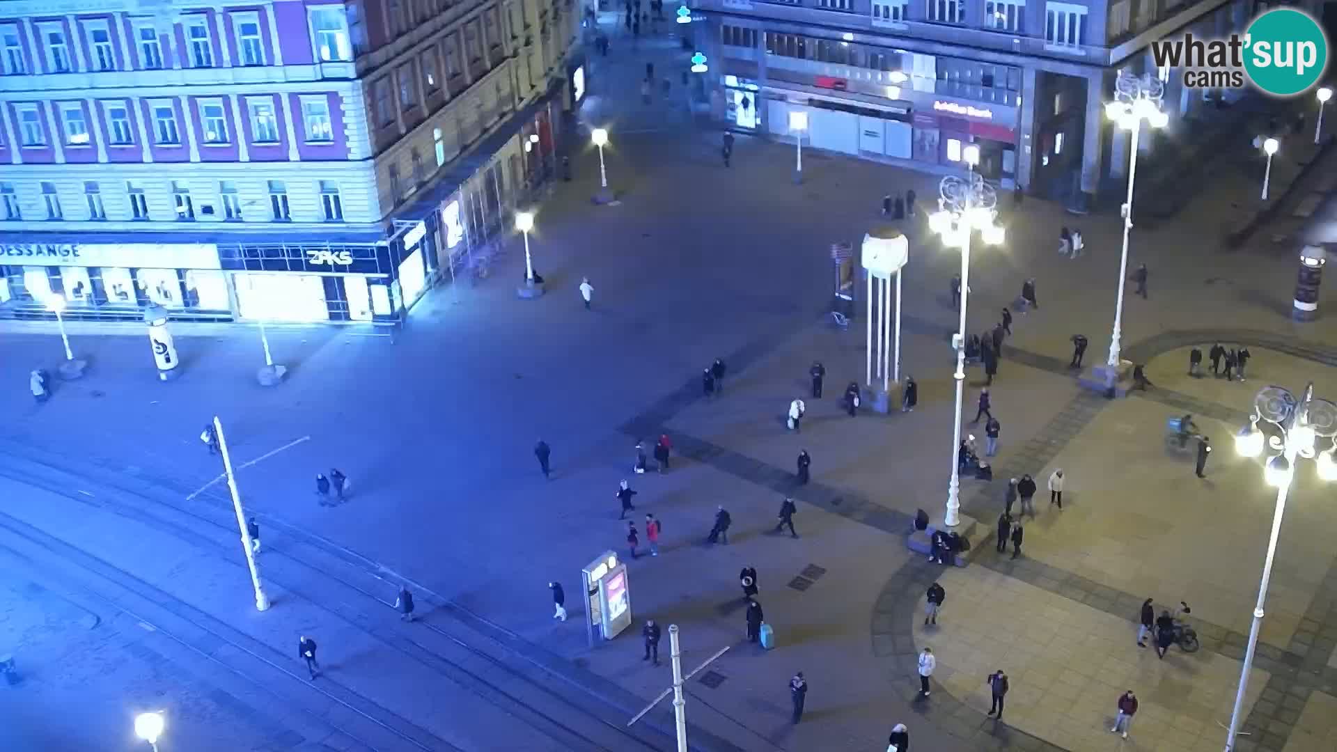 Piazza Ban Jelačić livecam Zagreb – Hotel Dubrovnik