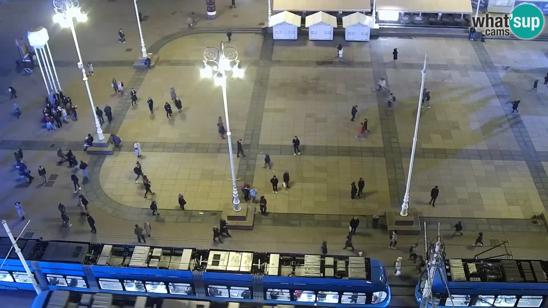 Piazza Ban Jelačić livecam Zagreb – Hotel Dubrovnik