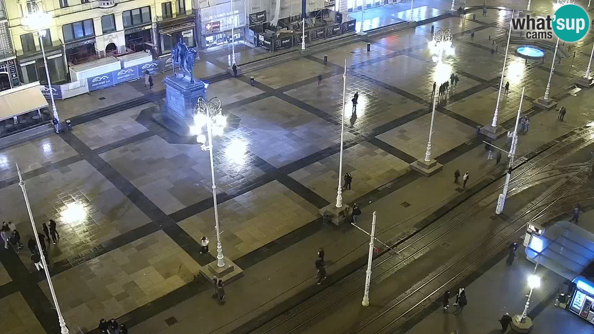LIVE Webcam Zagreb Hotel Dubrovnik | Ban Jelačić square