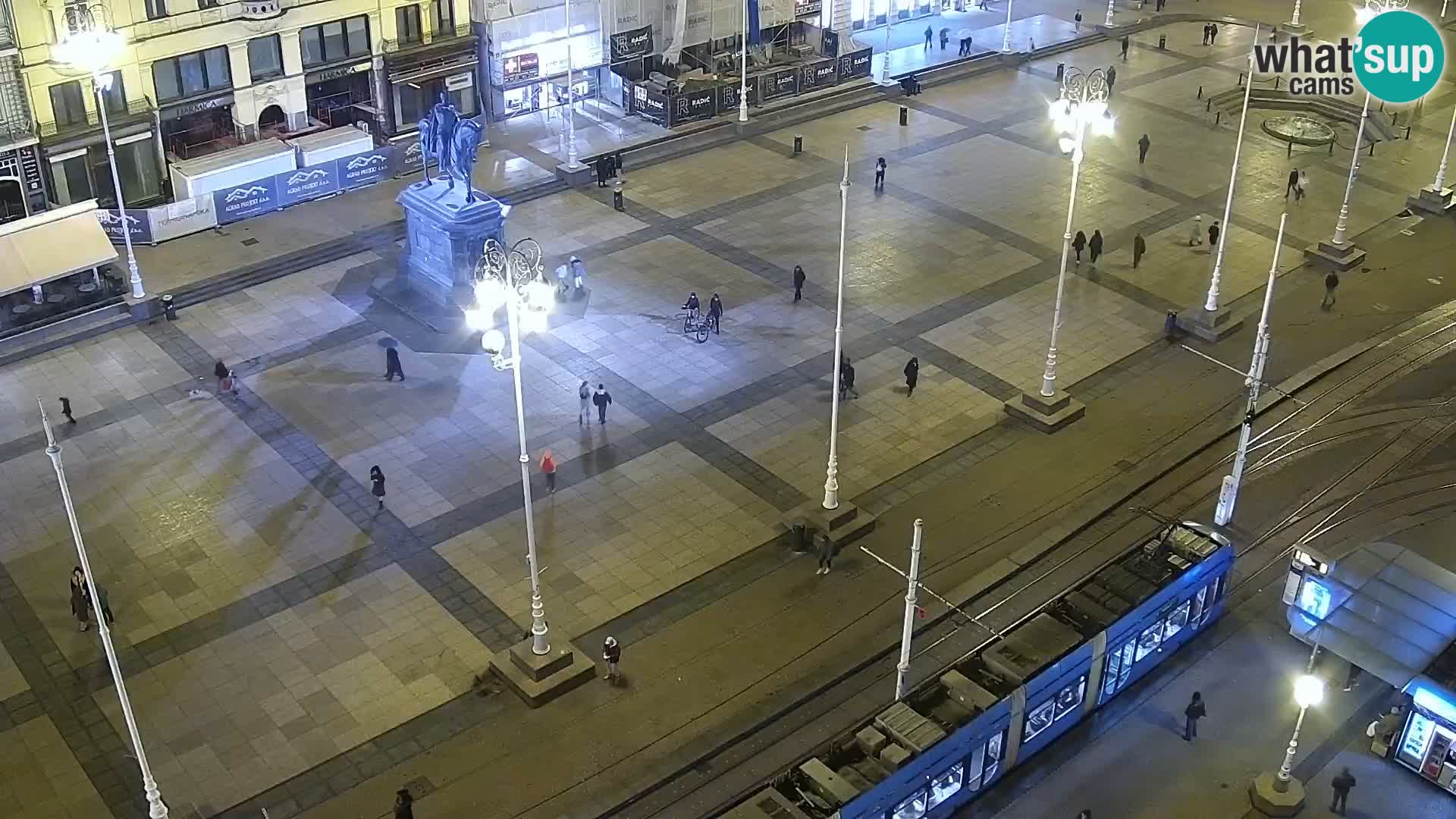 Ban Jelačić live cam Zagreb – Hotel Dubrovnik