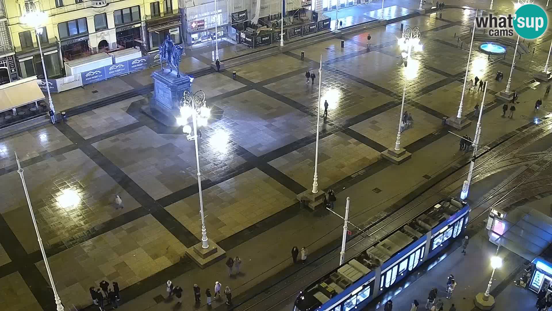 Ban Jelačić Platz  Live webcam Zagreb – Hotel Dubrovnik