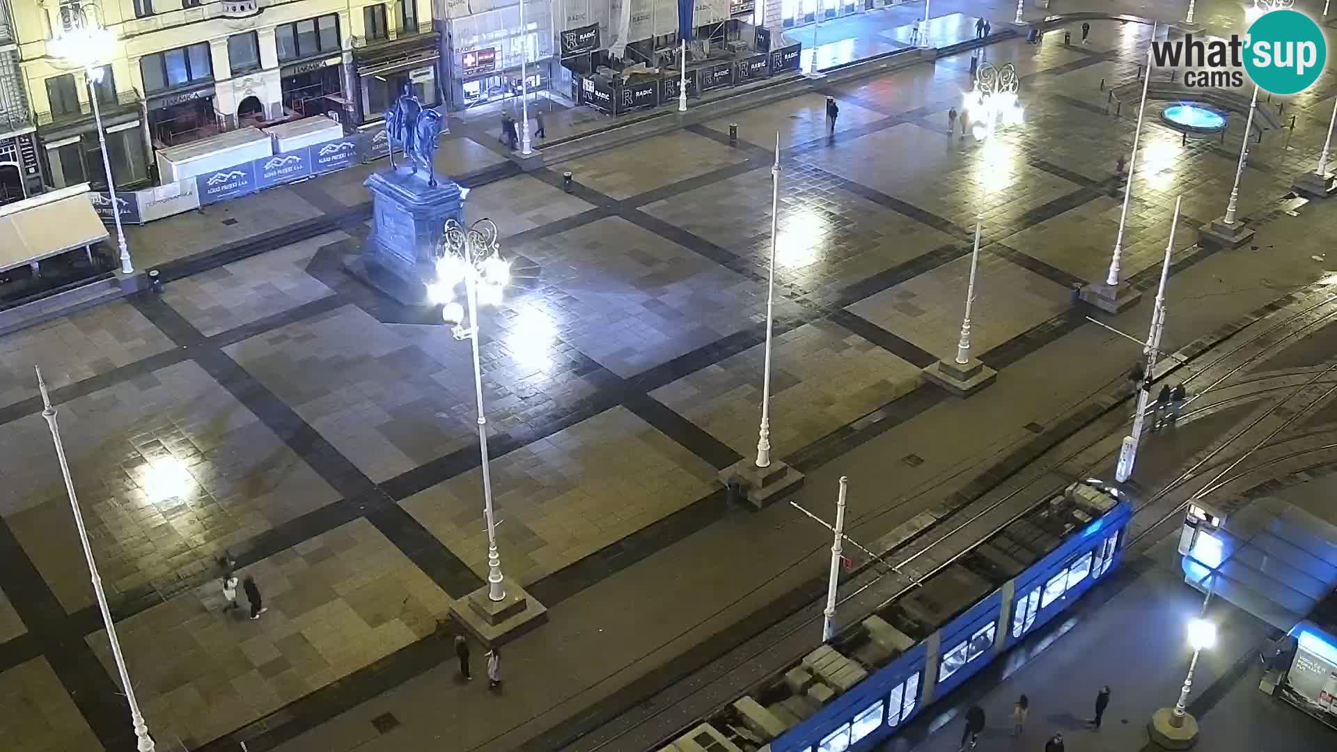 Piazza Ban Jelačić livecam Zagreb – Hotel Dubrovnik