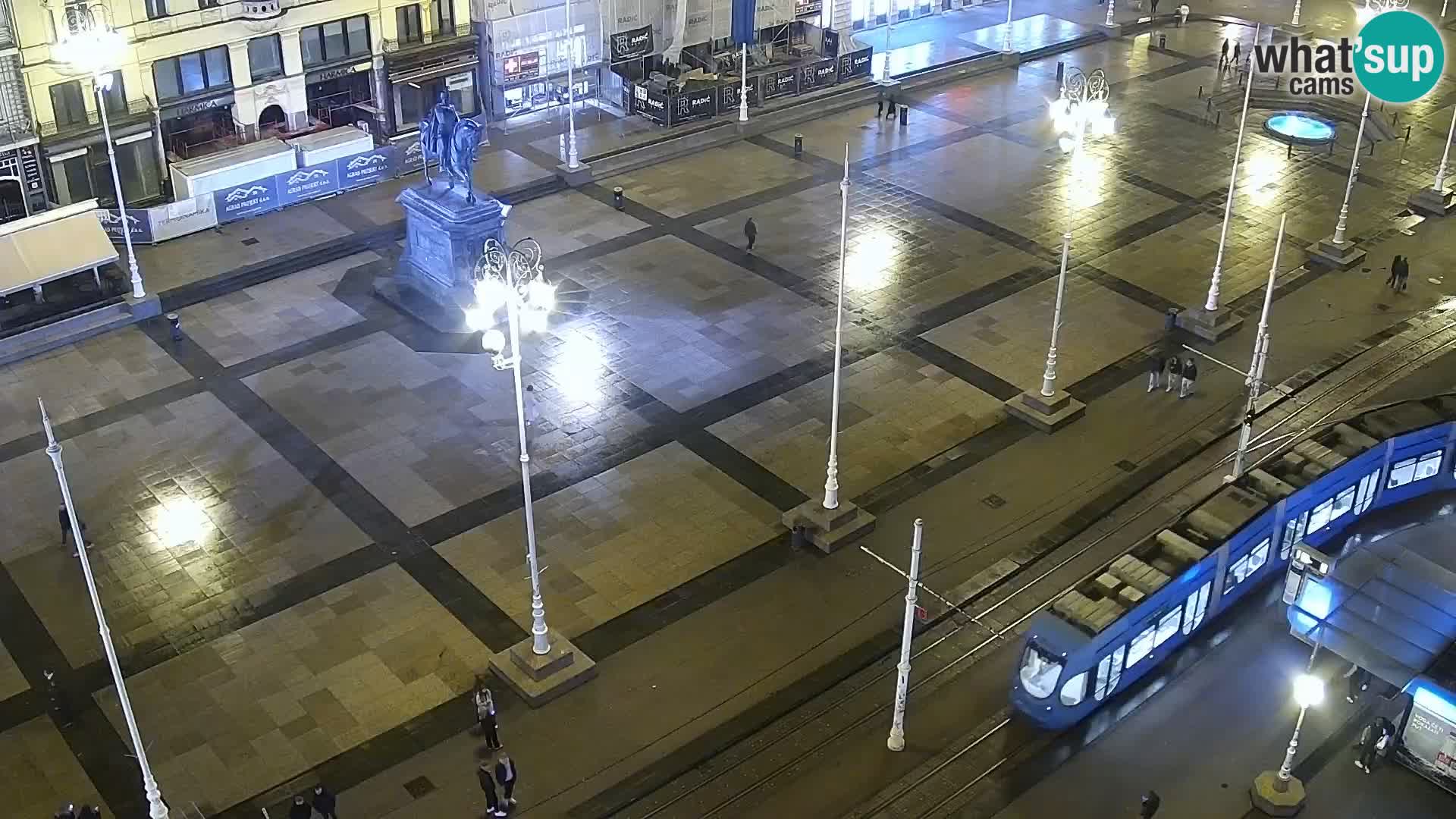 LIVE Webcam Zagreb Hotel Dubrovnik | Ban Jelačić square