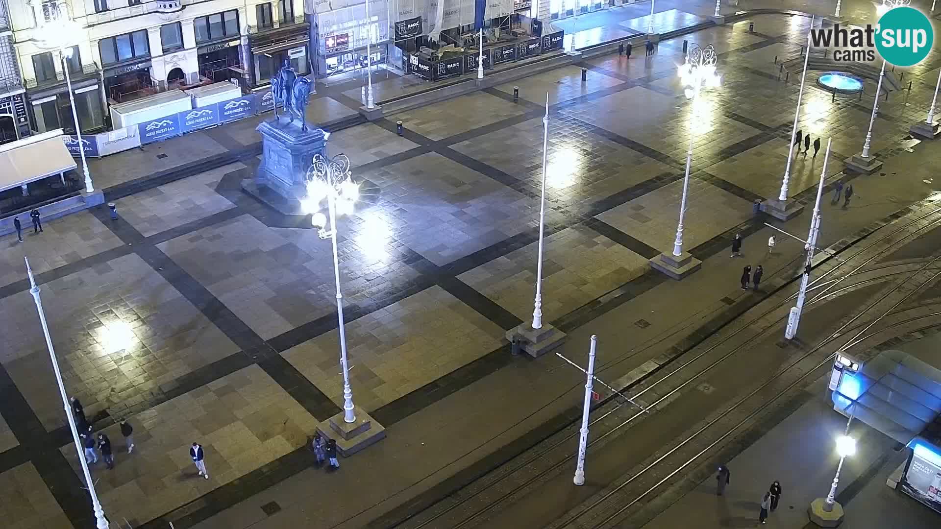 Piazza Ban Jelačić livecam Zagreb – Hotel Dubrovnik