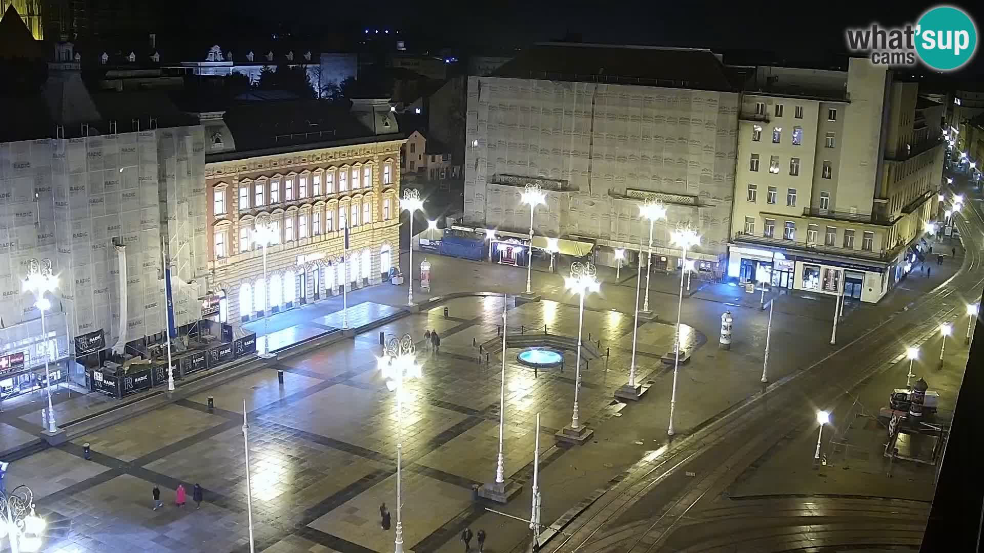 Ban Jelačić live cam Zagreb – Hotel Dubrovnik