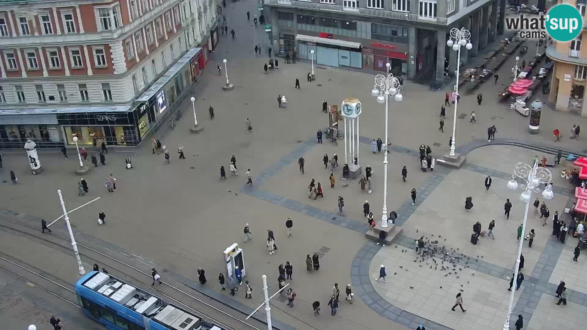 Ban Jelačić live cam Zagreb – Hotel Dubrovnik