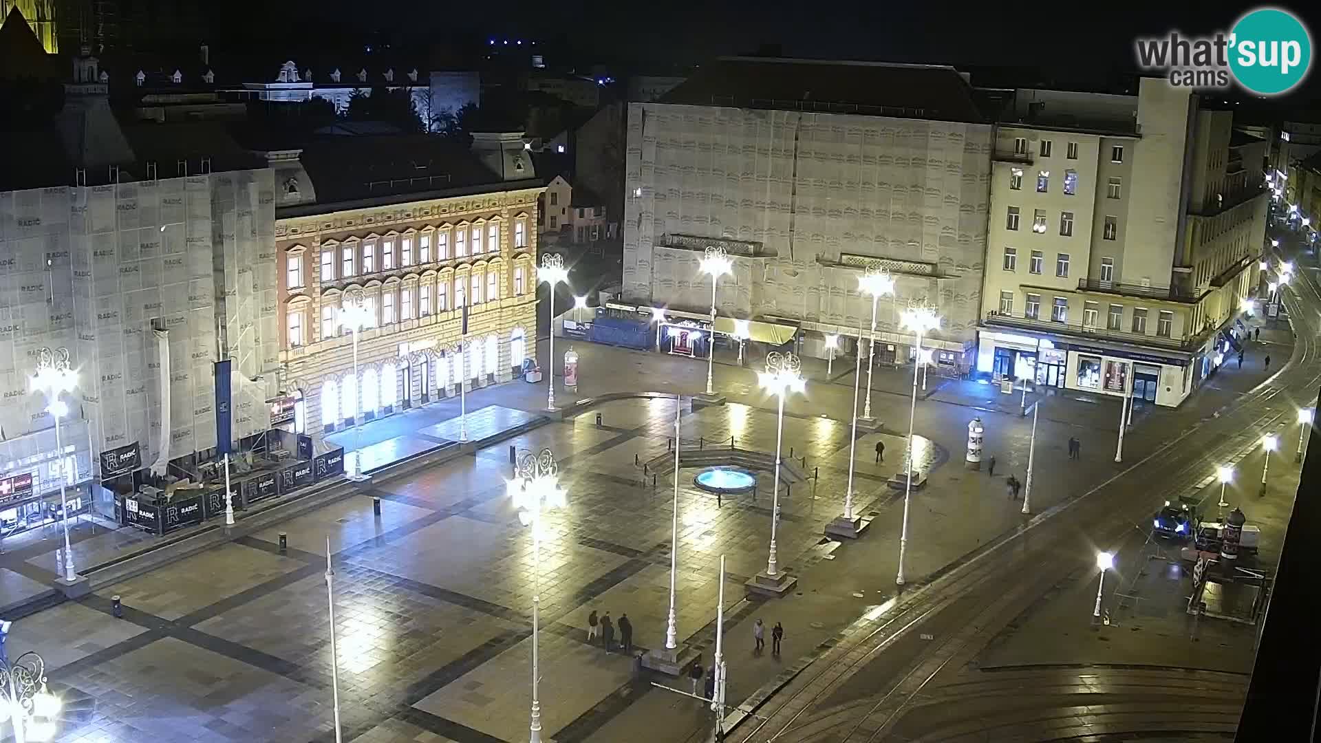 Ban Jelačić live cam Zagreb – Hotel Dubrovnik