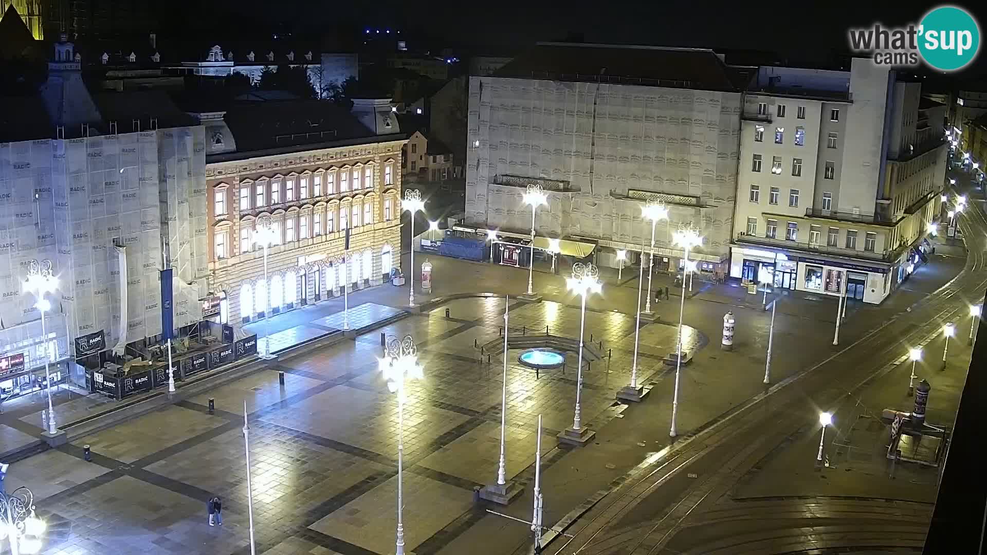 LIVE Webcam Zagreb Hotel Dubrovnik | Ban Jelačić square