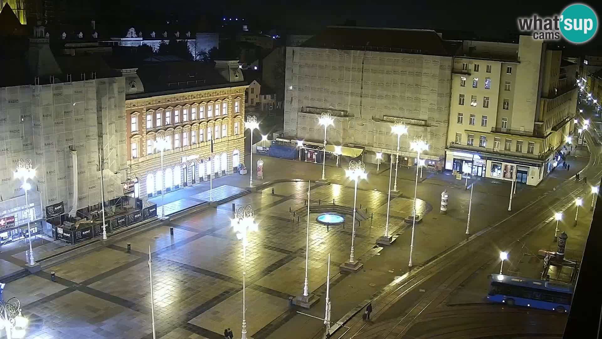 Ban Jelačić live cam Zagreb – Hotel Dubrovnik