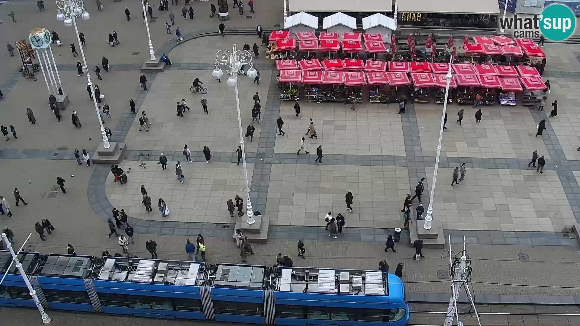 Ban Jelačić live cam Zagreb – Hotel Dubrovnik