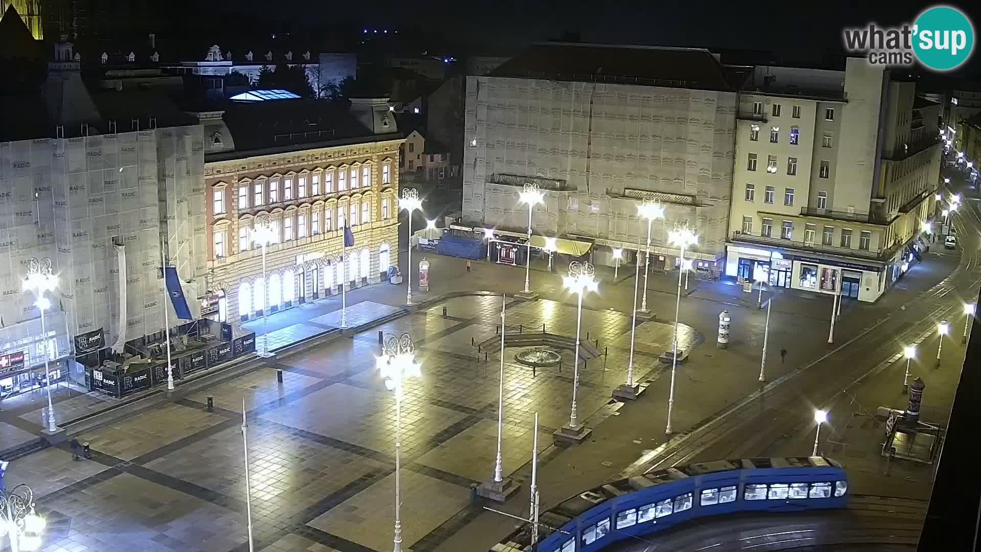 Ban Jelačić Platz  Live webcam Zagreb – Hotel Dubrovnik