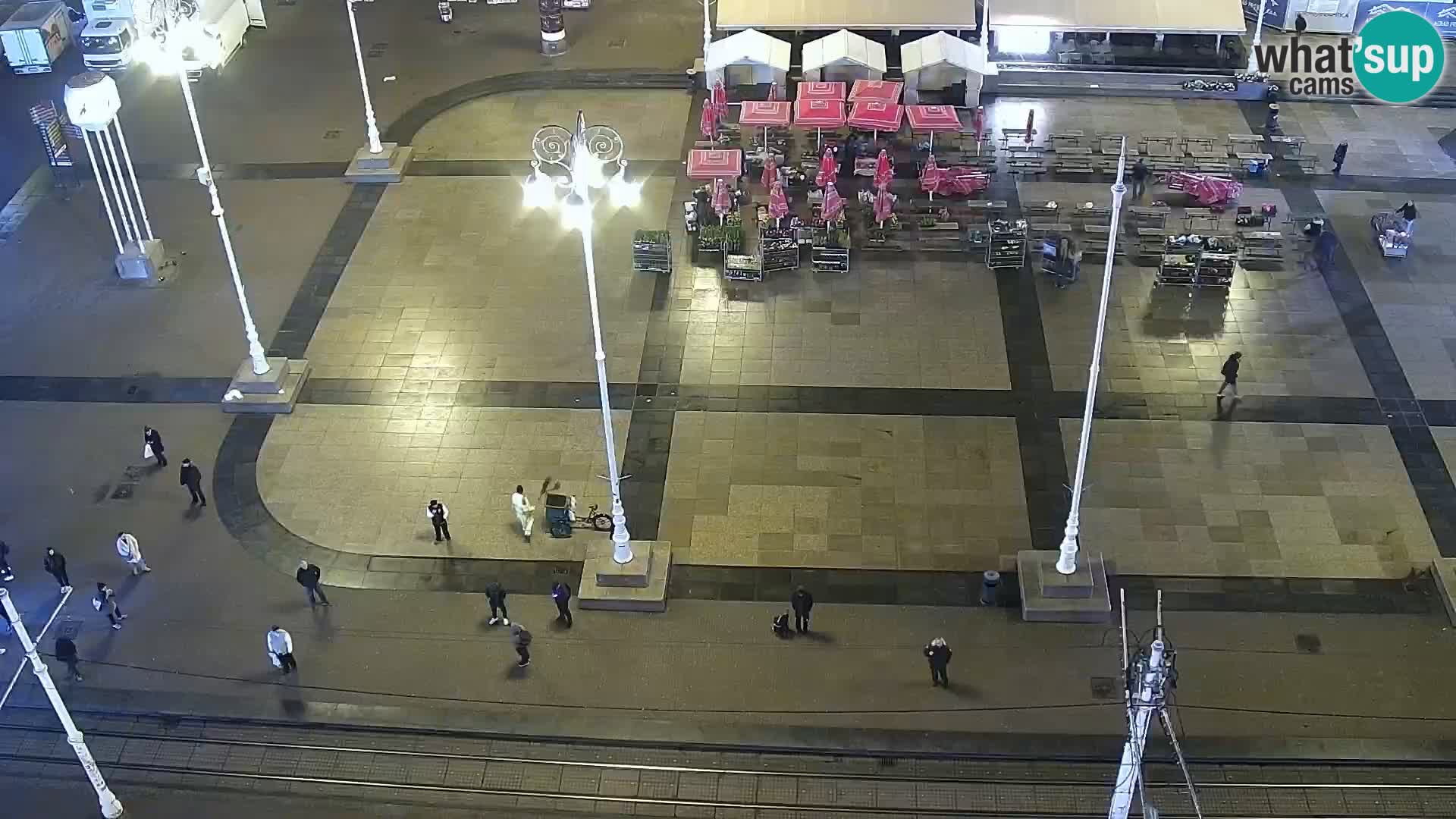 Plaza Ban Jelačić camera en vivo Zagreb – Hotel Dubrovnik